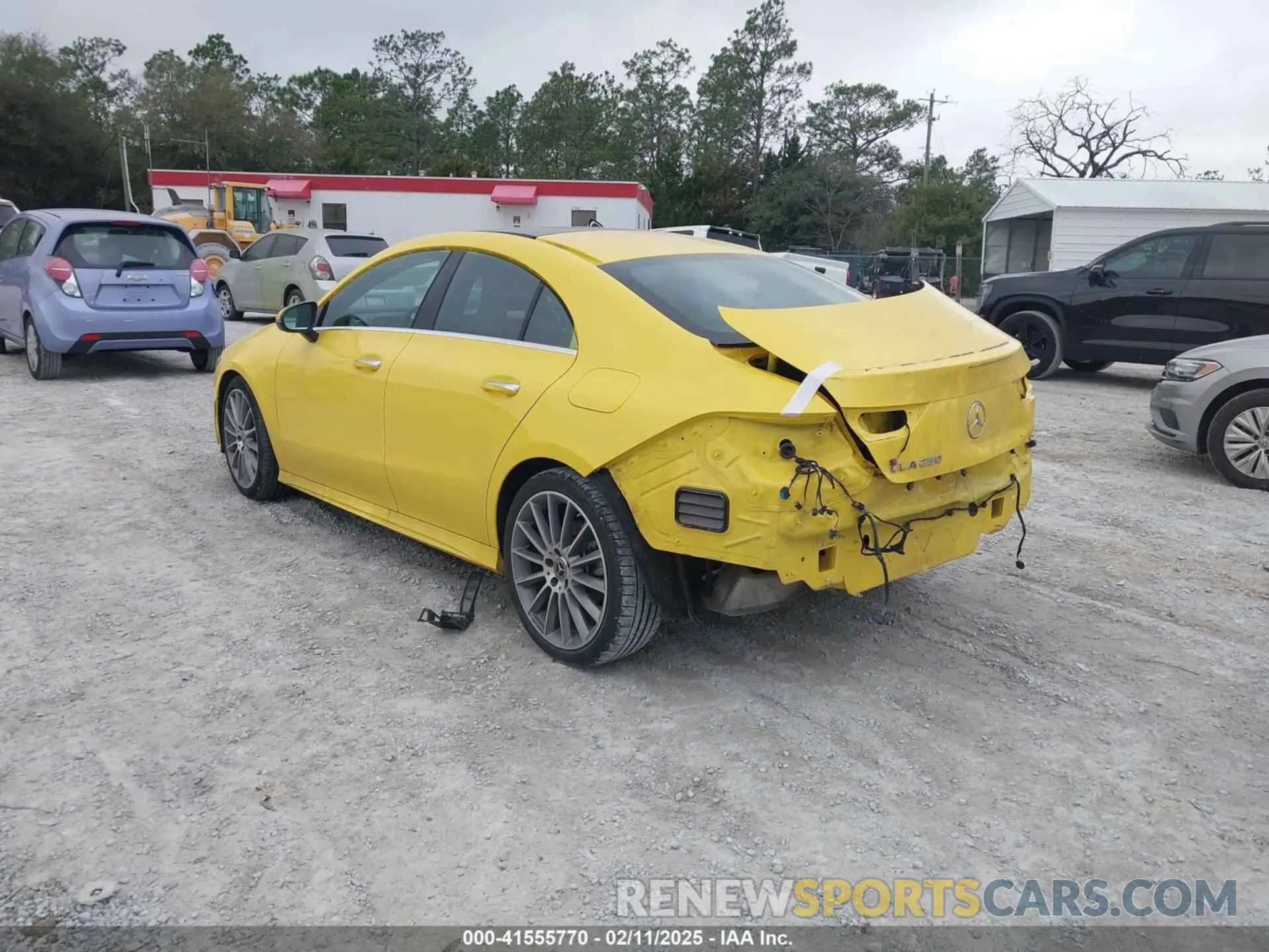 3 Photograph of a damaged car W1K5J4GB0PN328569 MERCEDES-BENZ CLA 250 COUPE 2023