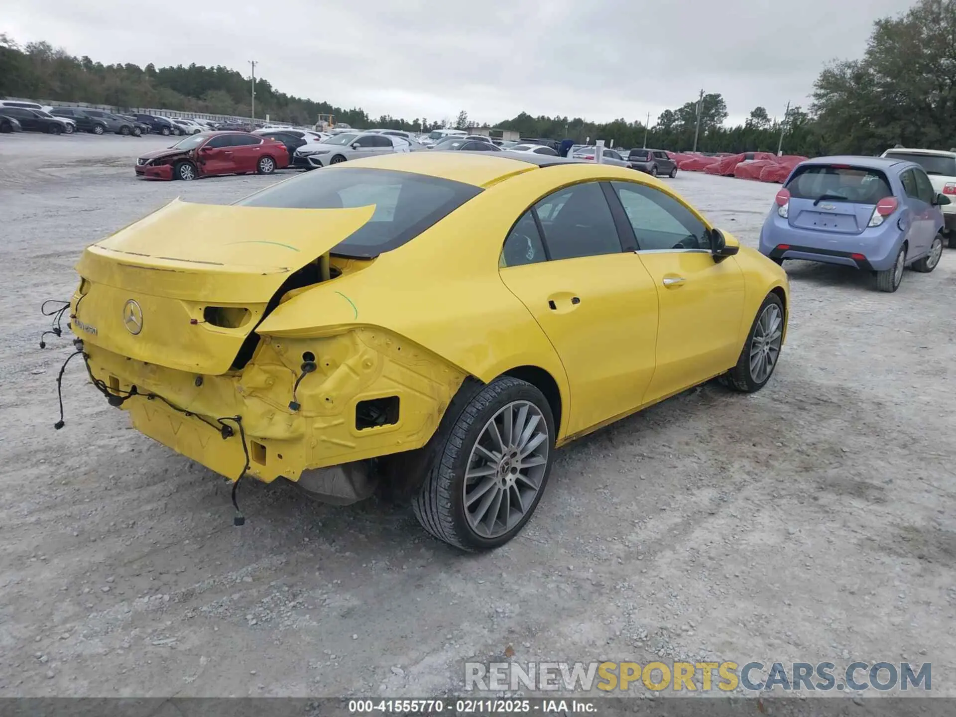 4 Photograph of a damaged car W1K5J4GB0PN328569 MERCEDES-BENZ CLA 250 COUPE 2023