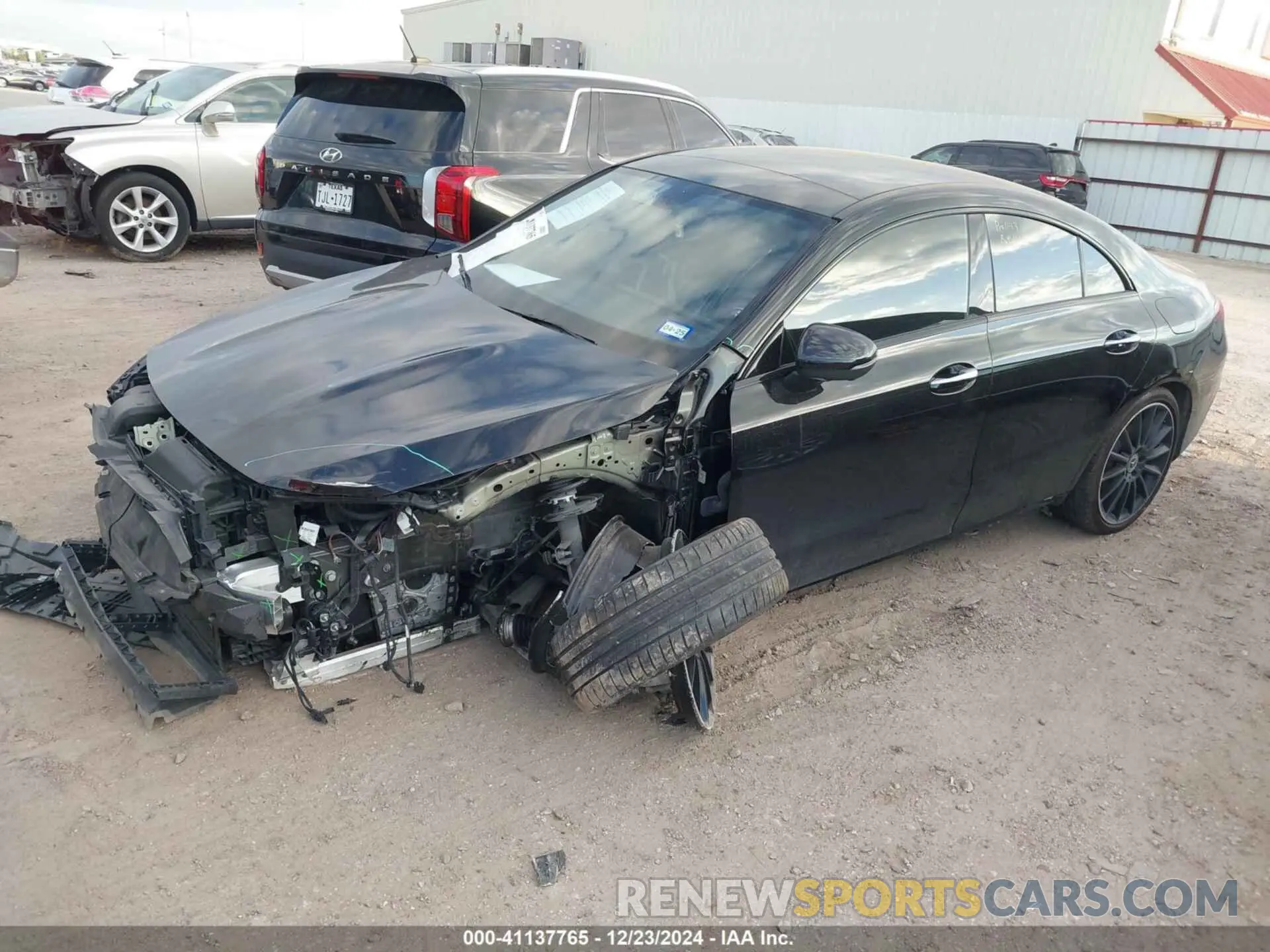 2 Photograph of a damaged car W1K5J4GB0PN396256 MERCEDES-BENZ CLA 250 COUPE 2023