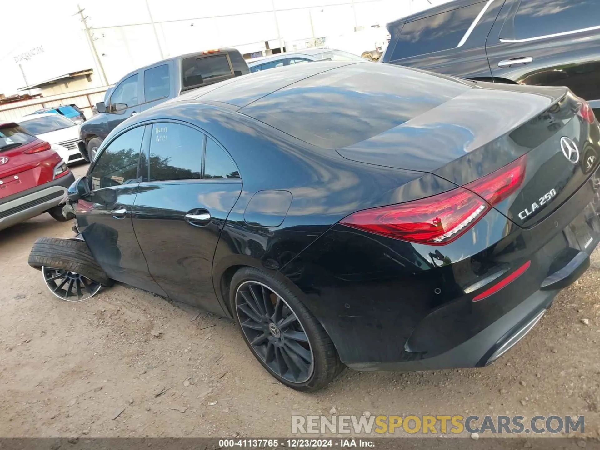 3 Photograph of a damaged car W1K5J4GB0PN396256 MERCEDES-BENZ CLA 250 COUPE 2023