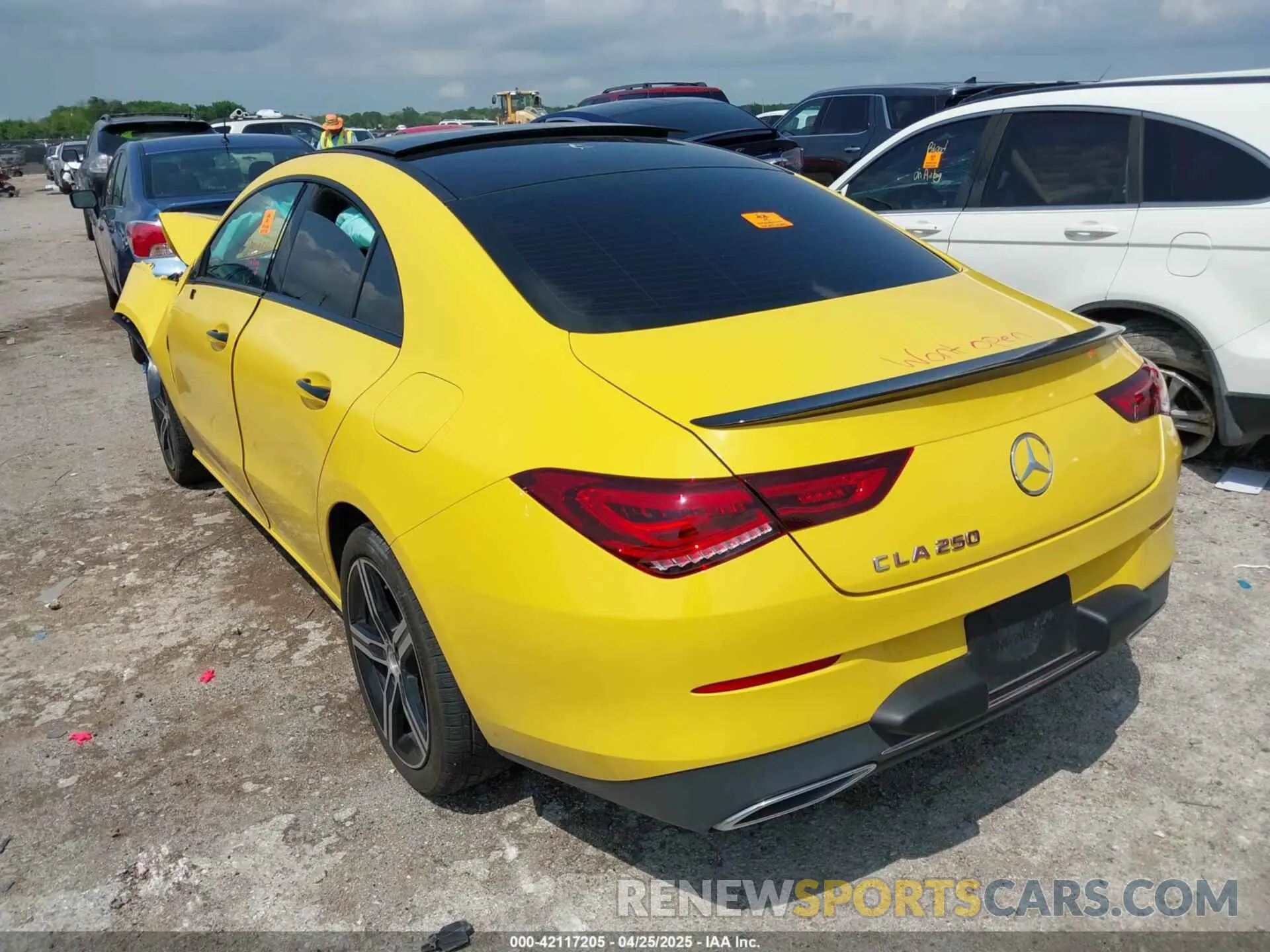 3 Photograph of a damaged car W1K5J4GB7PN353517 MERCEDES-BENZ CLA 250 COUPE 2023