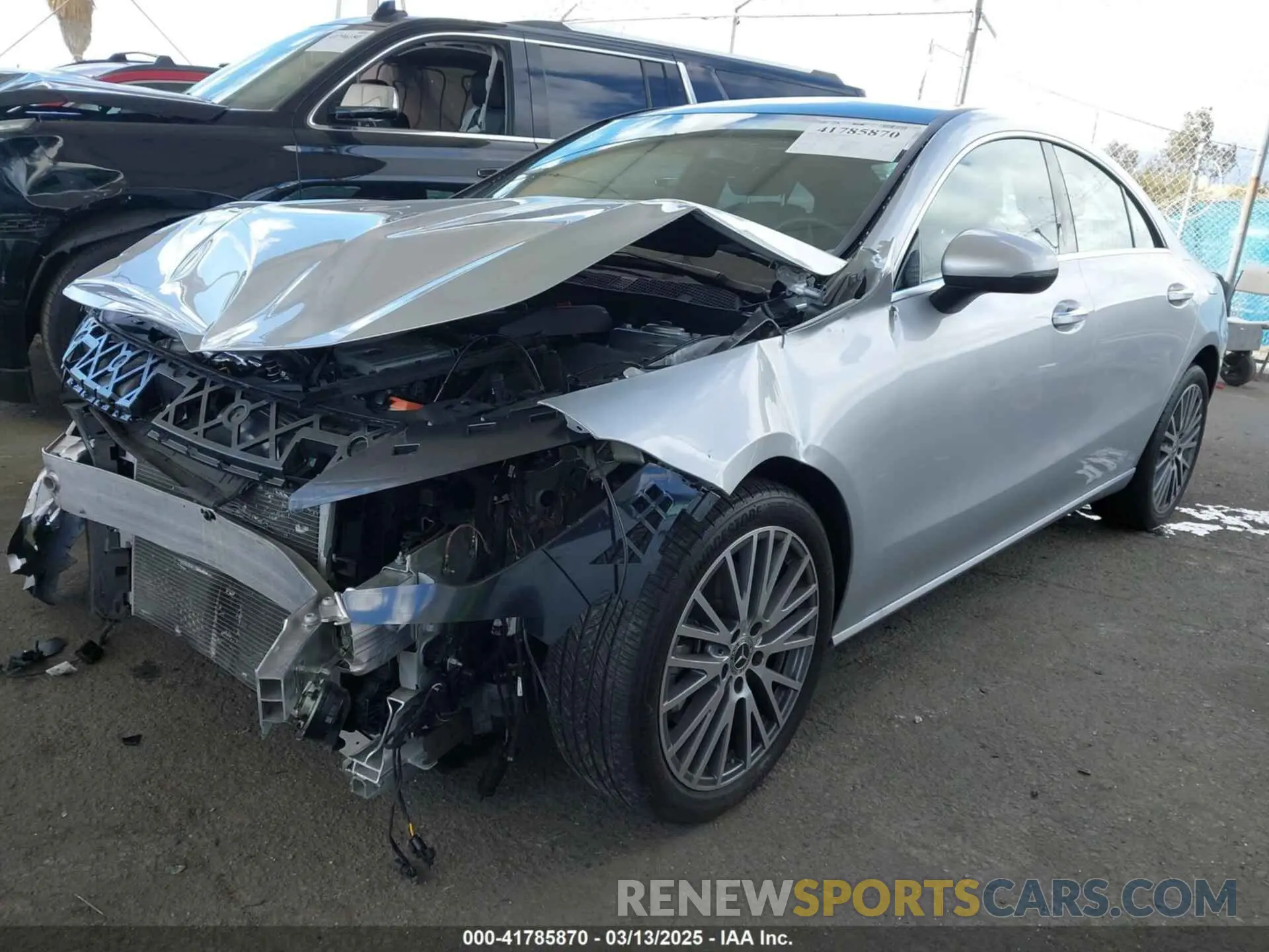 2 Фотография поврежденного автомобиля W1K5J4GB7PN386050 MERCEDES-BENZ CLA 250 COUPE 2023