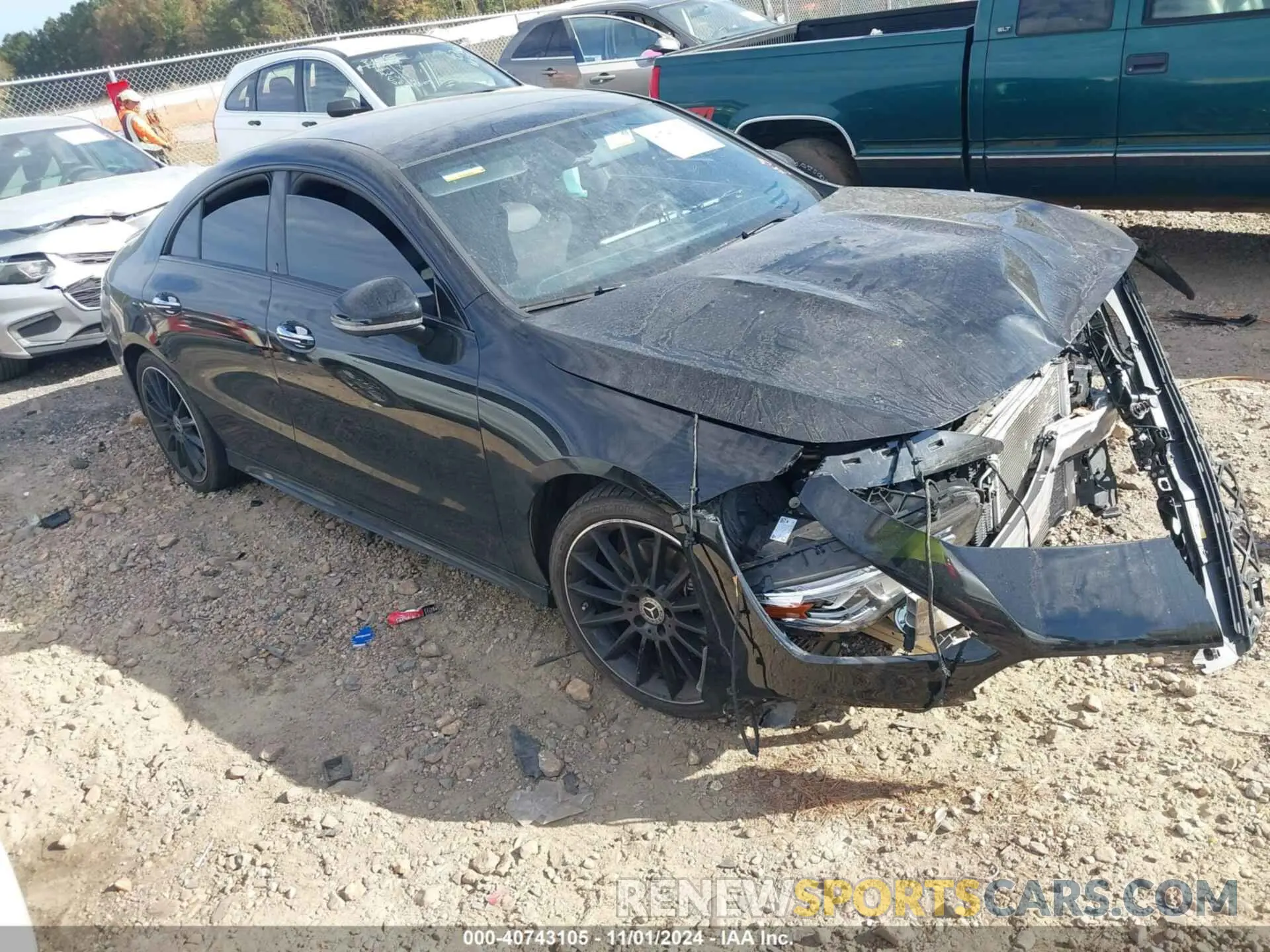 1 Photograph of a damaged car W1K5J4GB7PN394262 MERCEDES-BENZ CLA 250 COUPE 2023