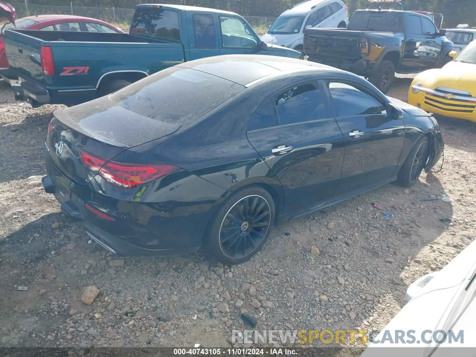 4 Photograph of a damaged car W1K5J4GB7PN394262 MERCEDES-BENZ CLA 250 COUPE 2023