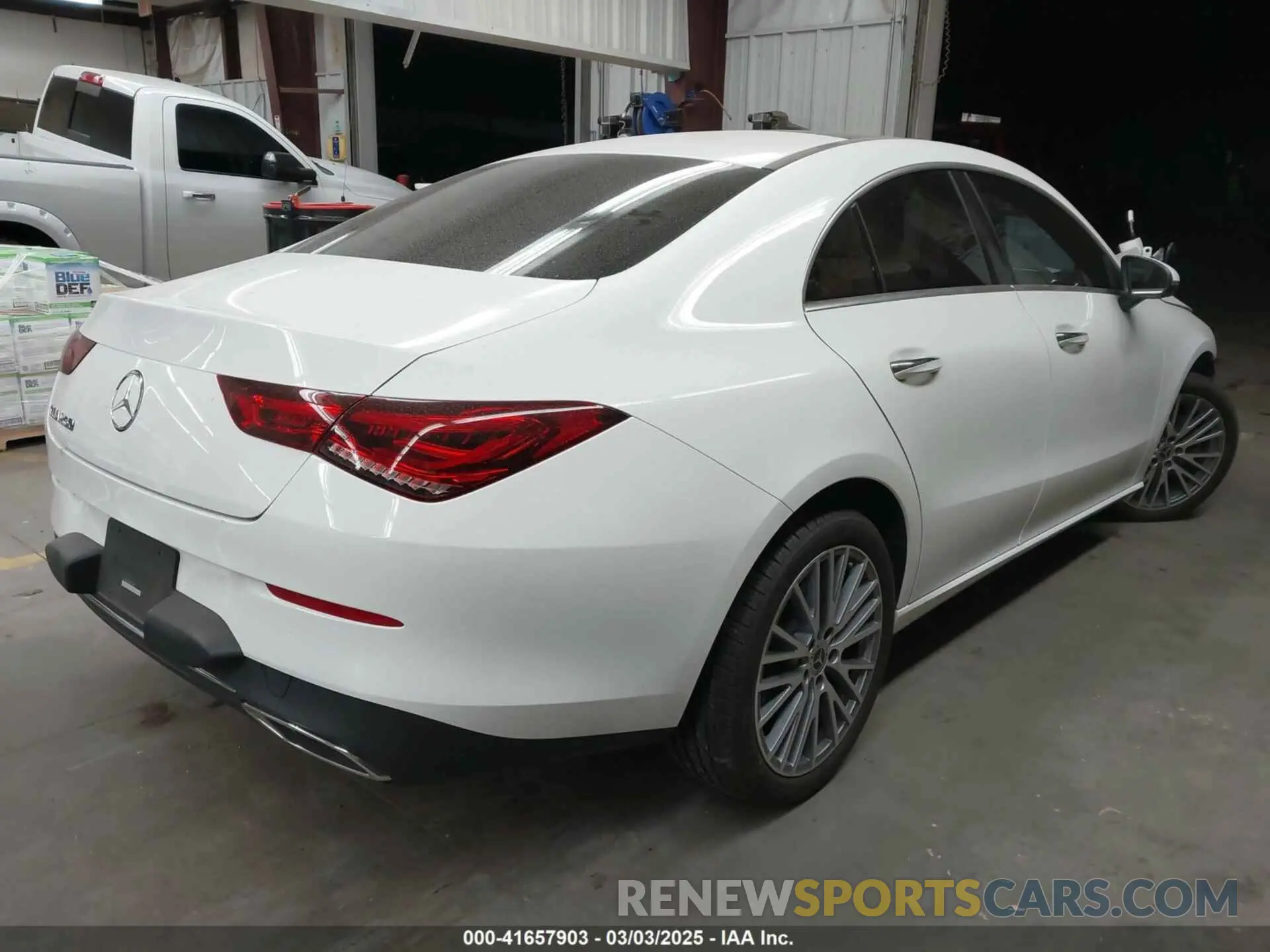 4 Photograph of a damaged car W1K5J4GB7PN412887 MERCEDES-BENZ CLA 250 COUPE 2023