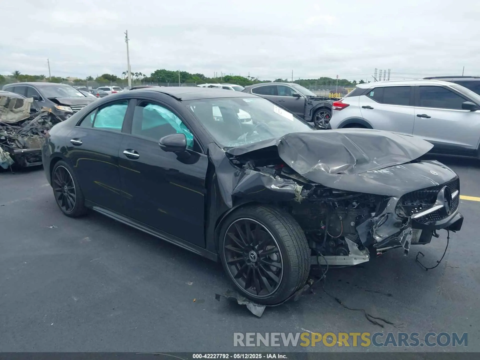 1 Photograph of a damaged car W1K5J4GB9PN393811 MERCEDES-BENZ CLA 250 COUPE 2023