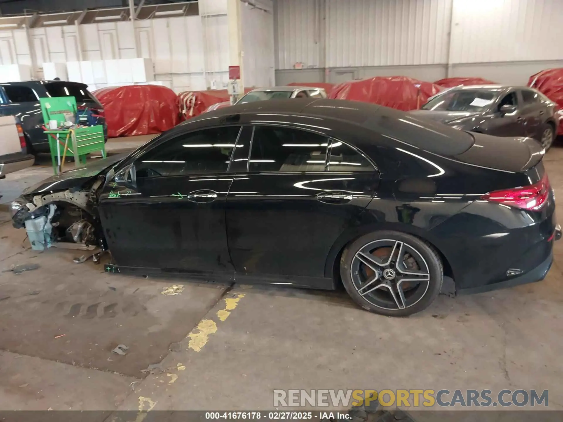 14 Photograph of a damaged car W1K5J4HB0PN355088 MERCEDES-BENZ CLA 250 COUPE 2023
