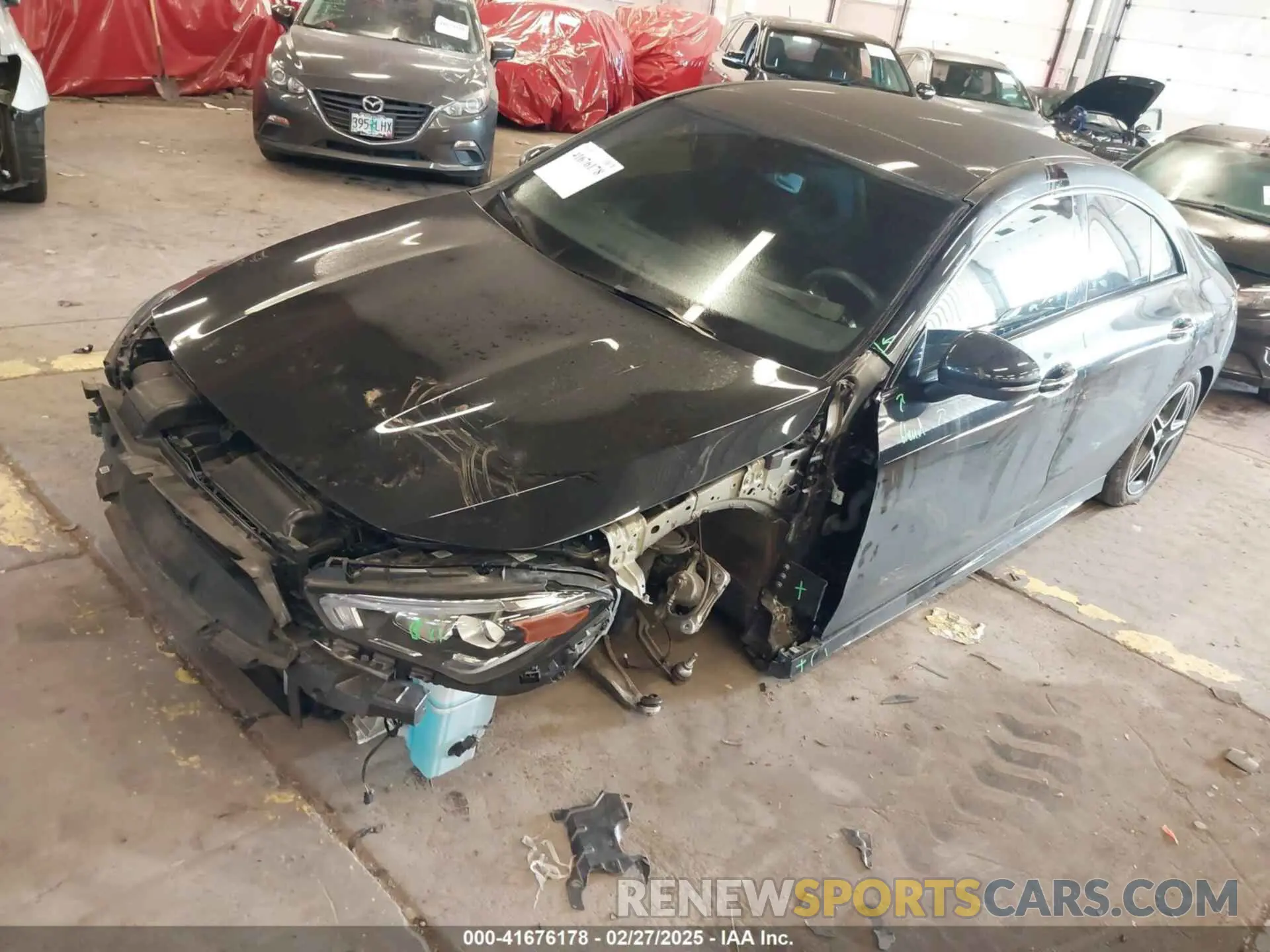 2 Photograph of a damaged car W1K5J4HB0PN355088 MERCEDES-BENZ CLA 250 COUPE 2023