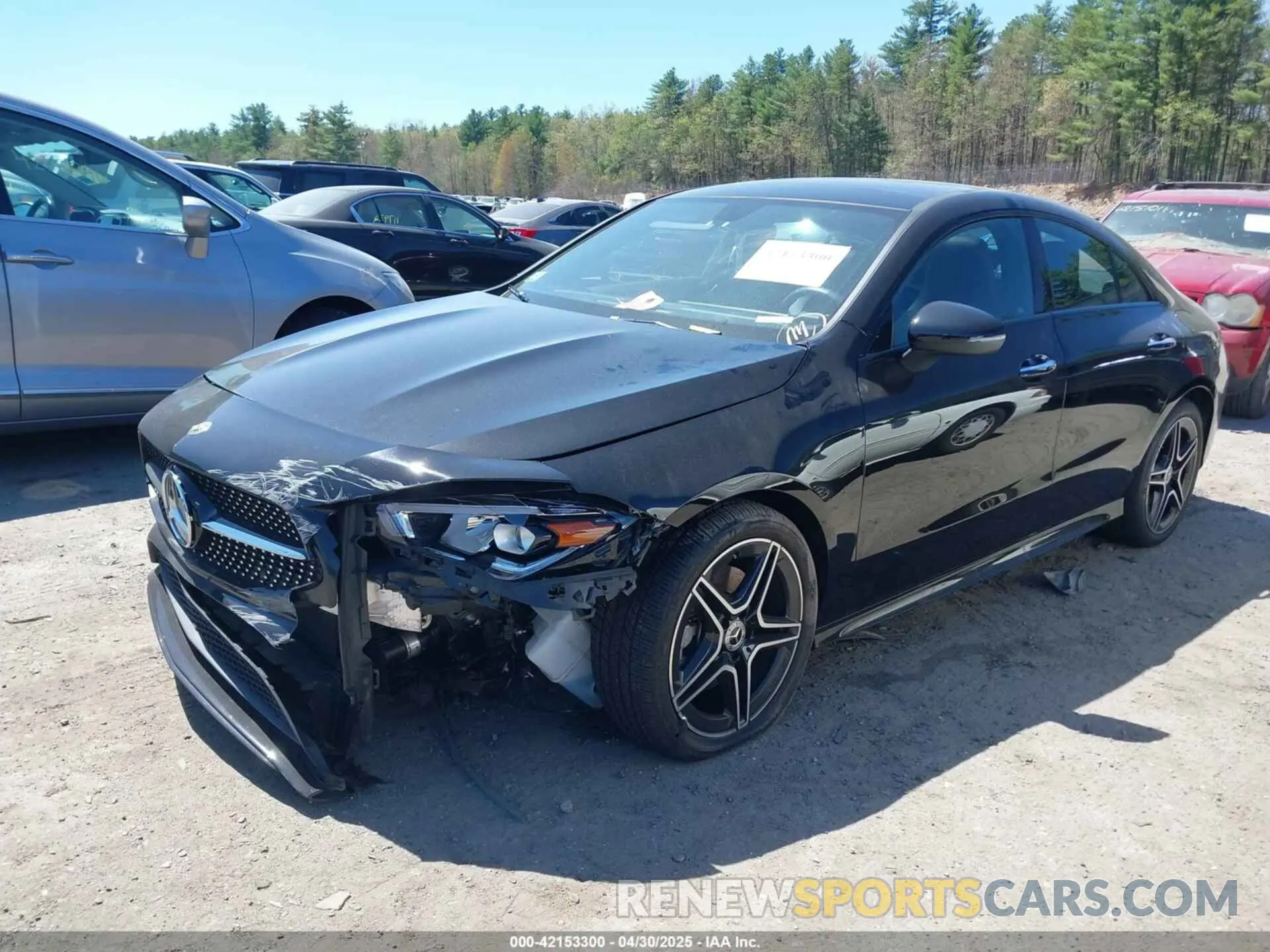 2 Photograph of a damaged car W1K5J4HB1PN408672 MERCEDES-BENZ CLA 250 COUPE 2023
