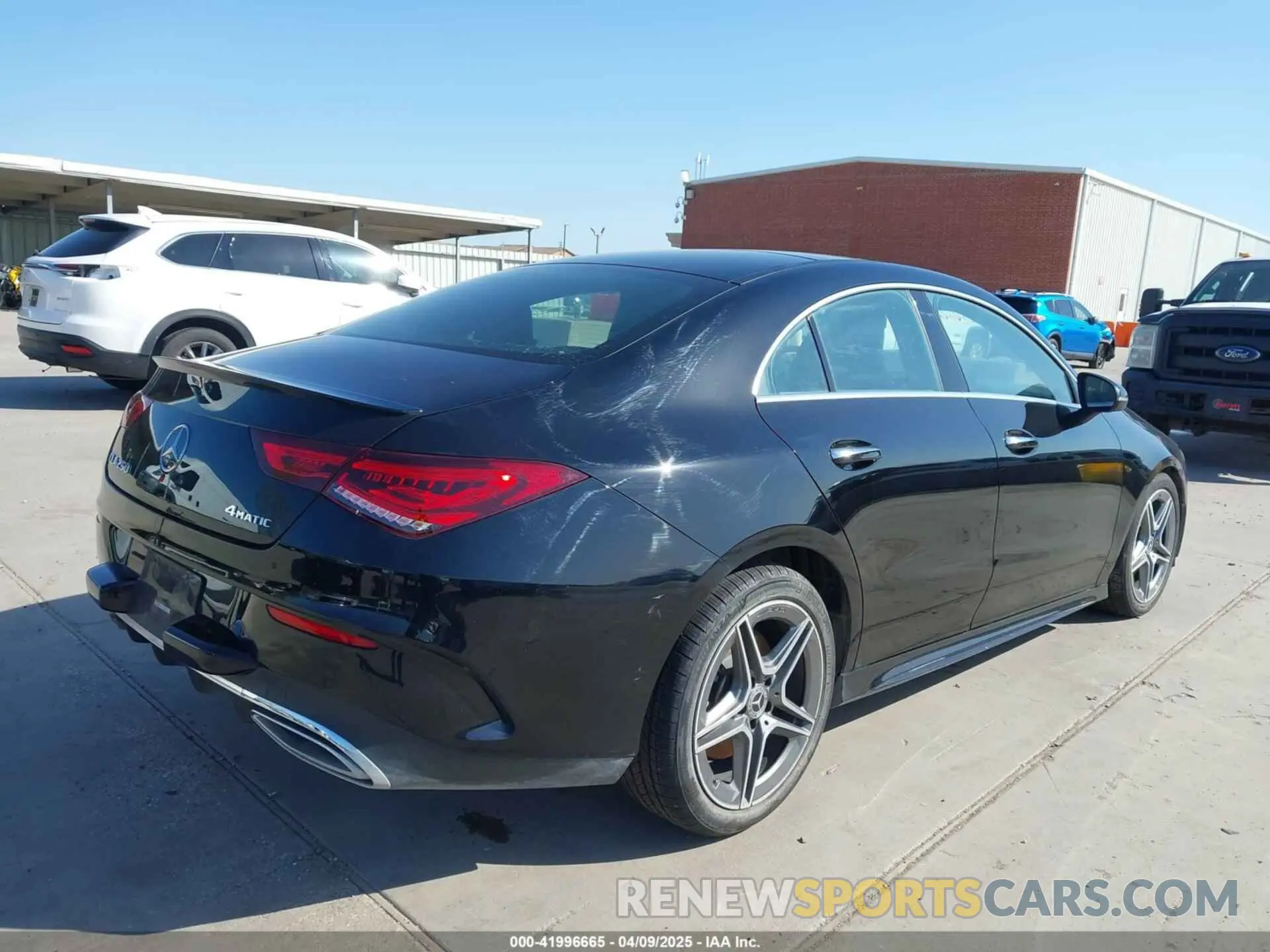 4 Photograph of a damaged car W1K5J4HB2PN389257 MERCEDES-BENZ CLA 250 COUPE 2023