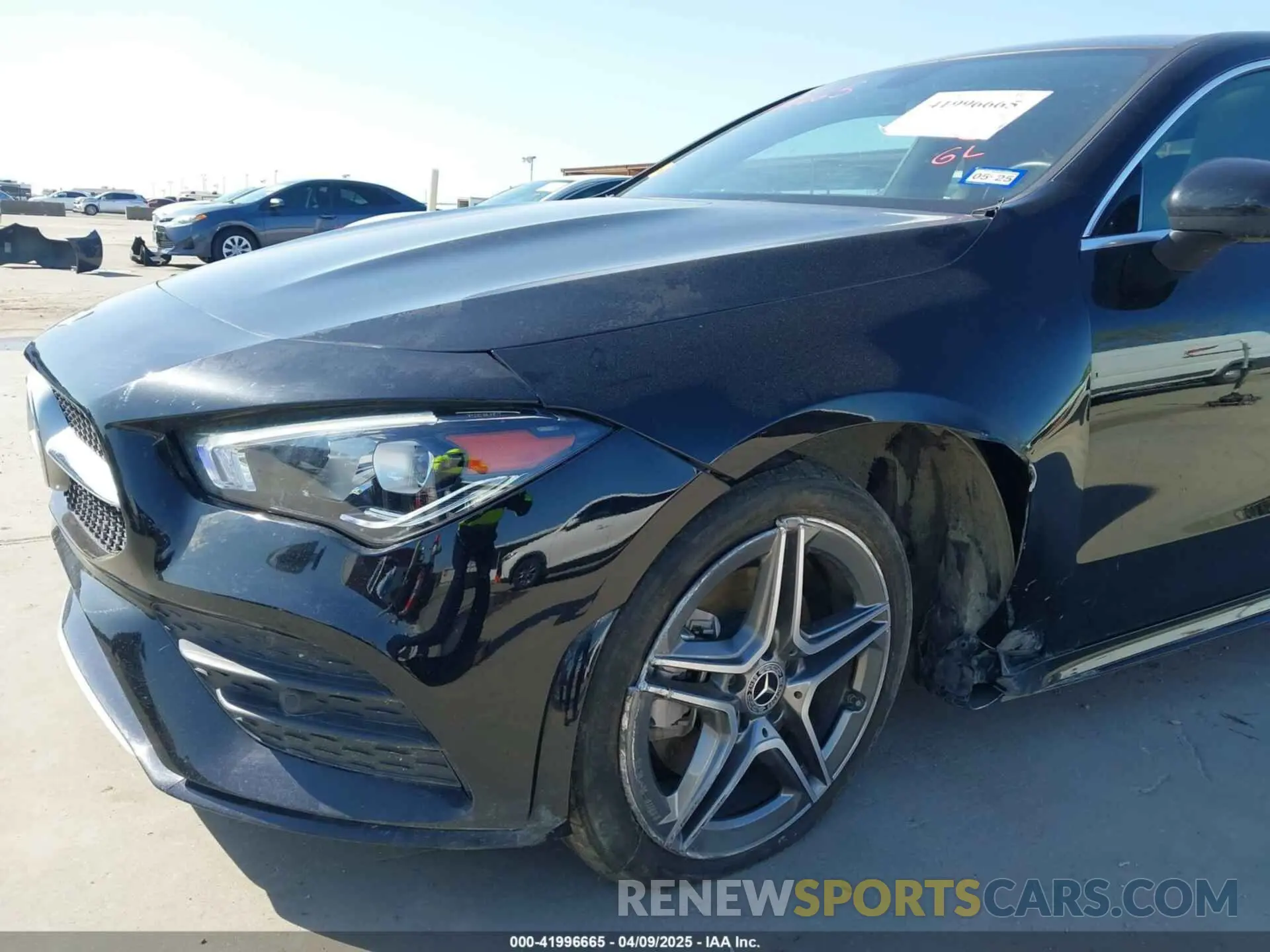 6 Photograph of a damaged car W1K5J4HB2PN389257 MERCEDES-BENZ CLA 250 COUPE 2023