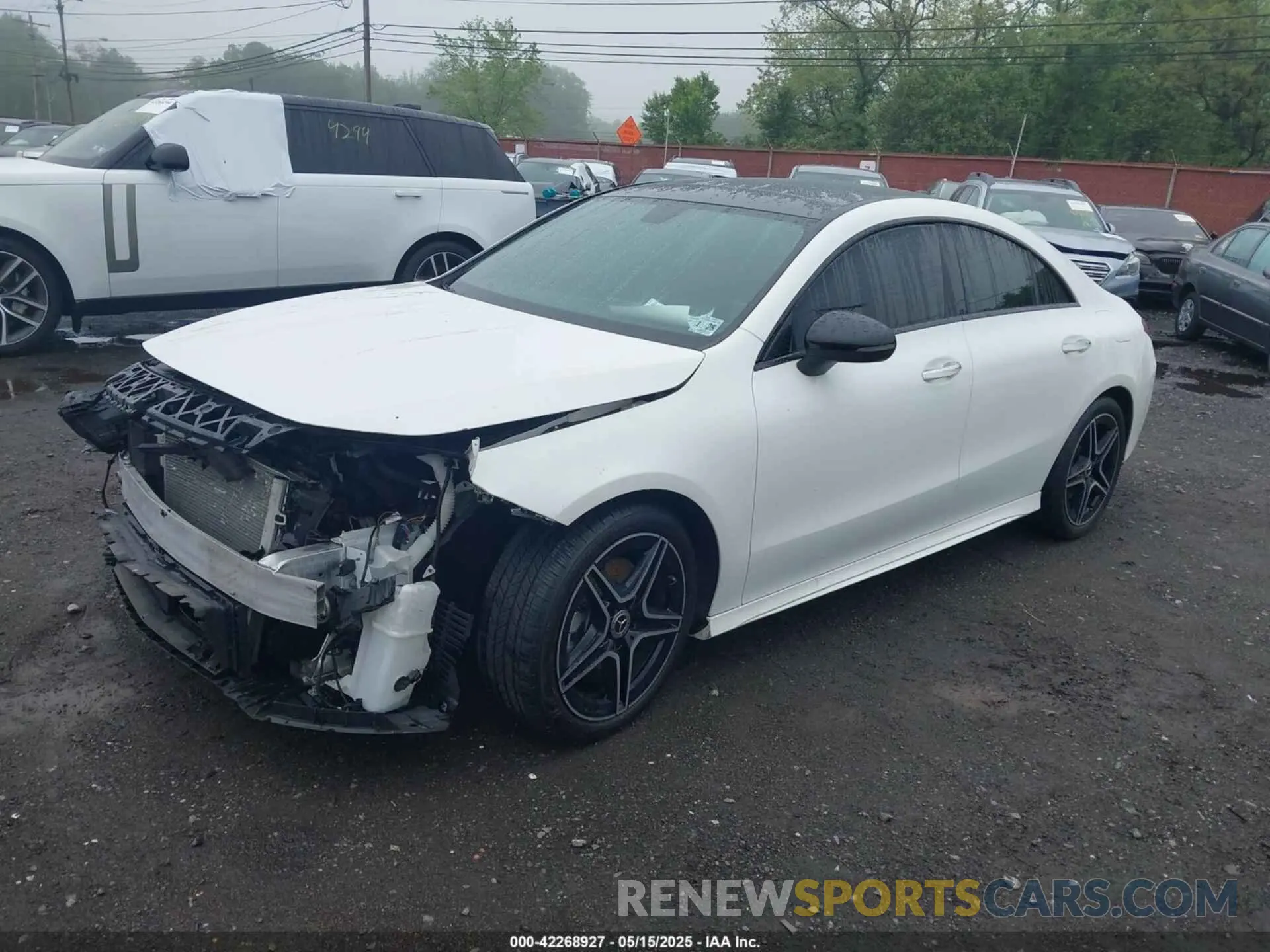 2 Photograph of a damaged car W1K5J4HB3PN419933 MERCEDES-BENZ CLA 250 COUPE 2023