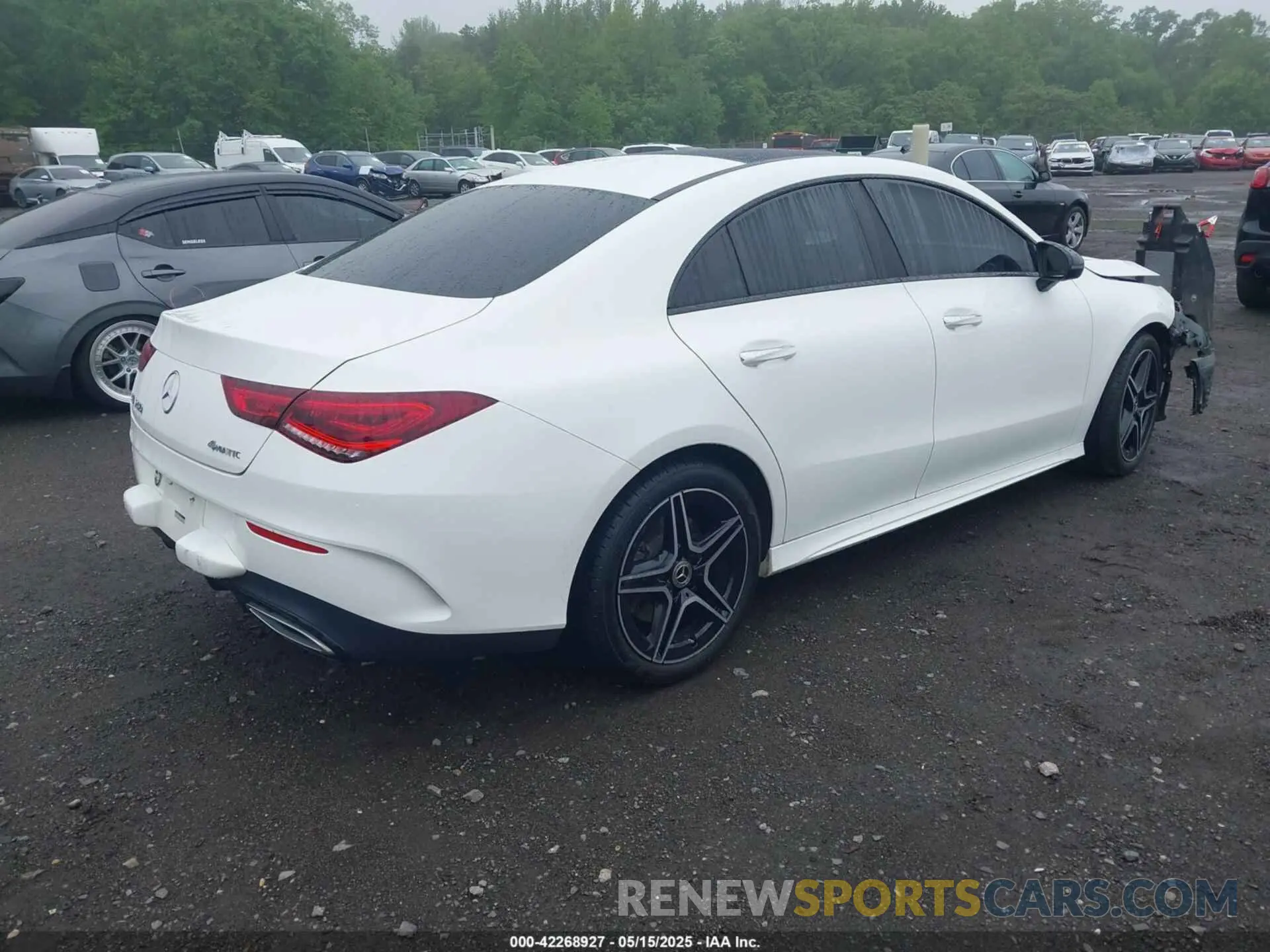 4 Photograph of a damaged car W1K5J4HB3PN419933 MERCEDES-BENZ CLA 250 COUPE 2023