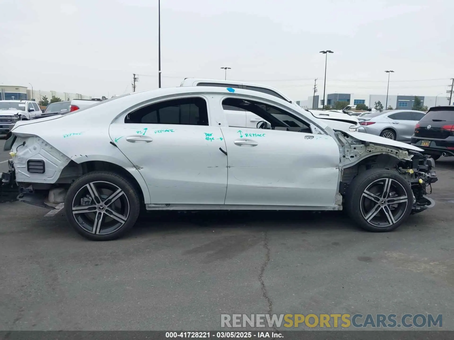 14 Photograph of a damaged car W1K5J4HB9PN414557 MERCEDES-BENZ CLA 250 COUPE 2023