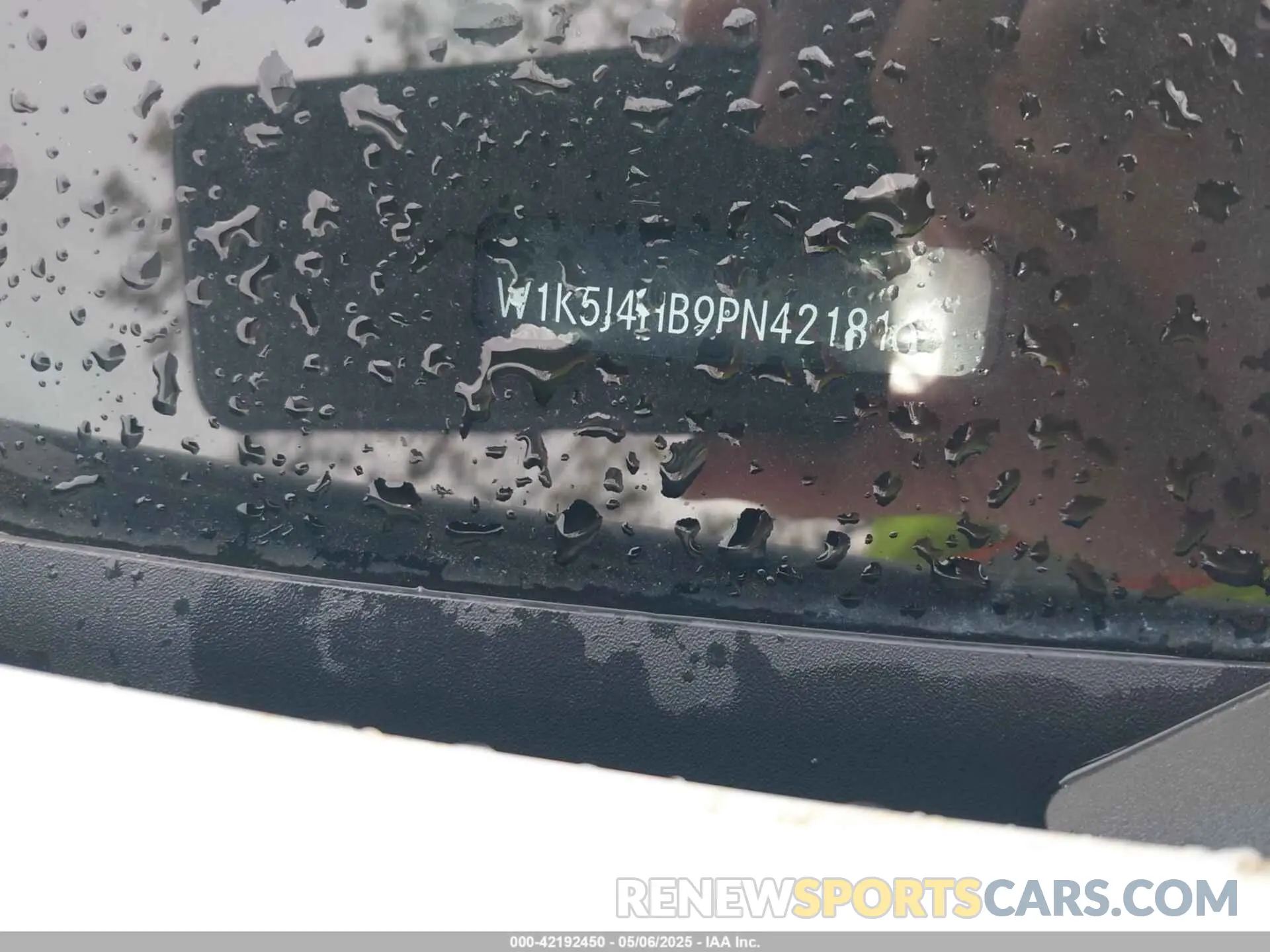 17 Photograph of a damaged car W1K5J4HB9PN421816 MERCEDES-BENZ CLA 250 COUPE 2023