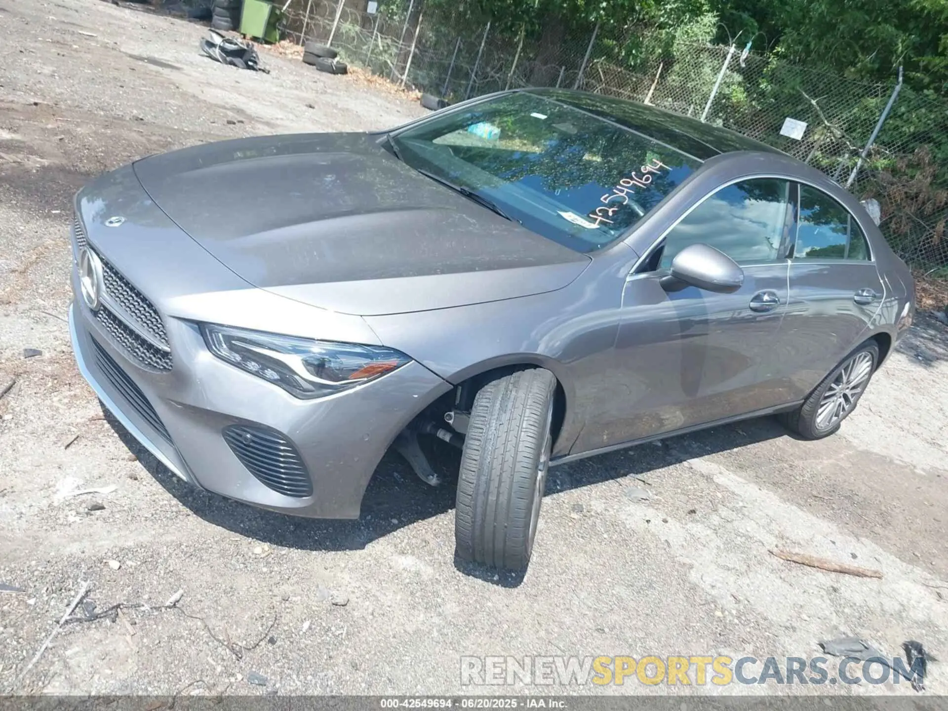 2 Фотография поврежденного автомобиля W1K5J4GB9RN455758 MERCEDES-BENZ CLA 250 COUPE 2024