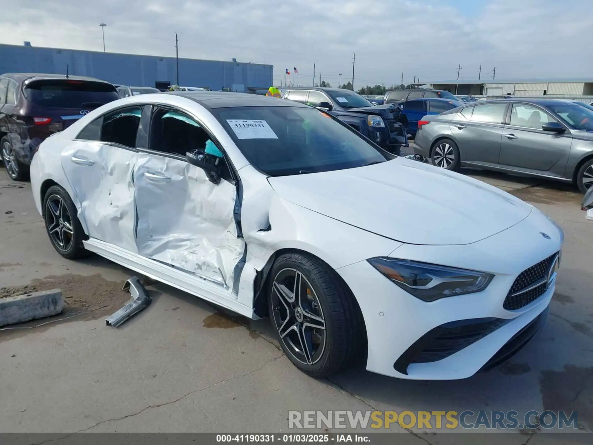 1 Фотография поврежденного автомобиля W1K5J4GBXRN451783 MERCEDES-BENZ CLA 250 COUPE 2024