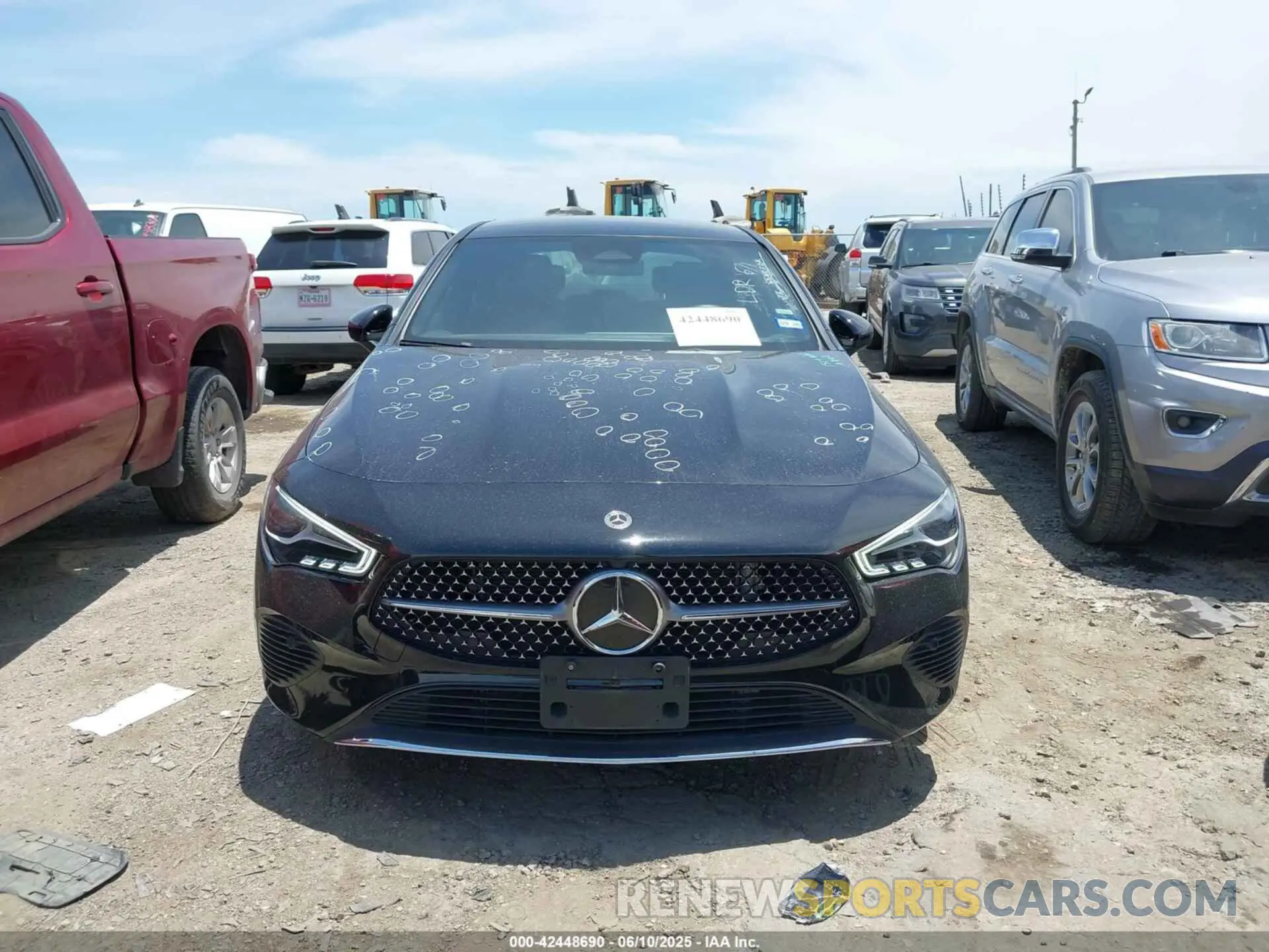 12 Photograph of a damaged car W1K5J4GB0SN527646 MERCEDES-BENZ CLA 250 COUPE 2025