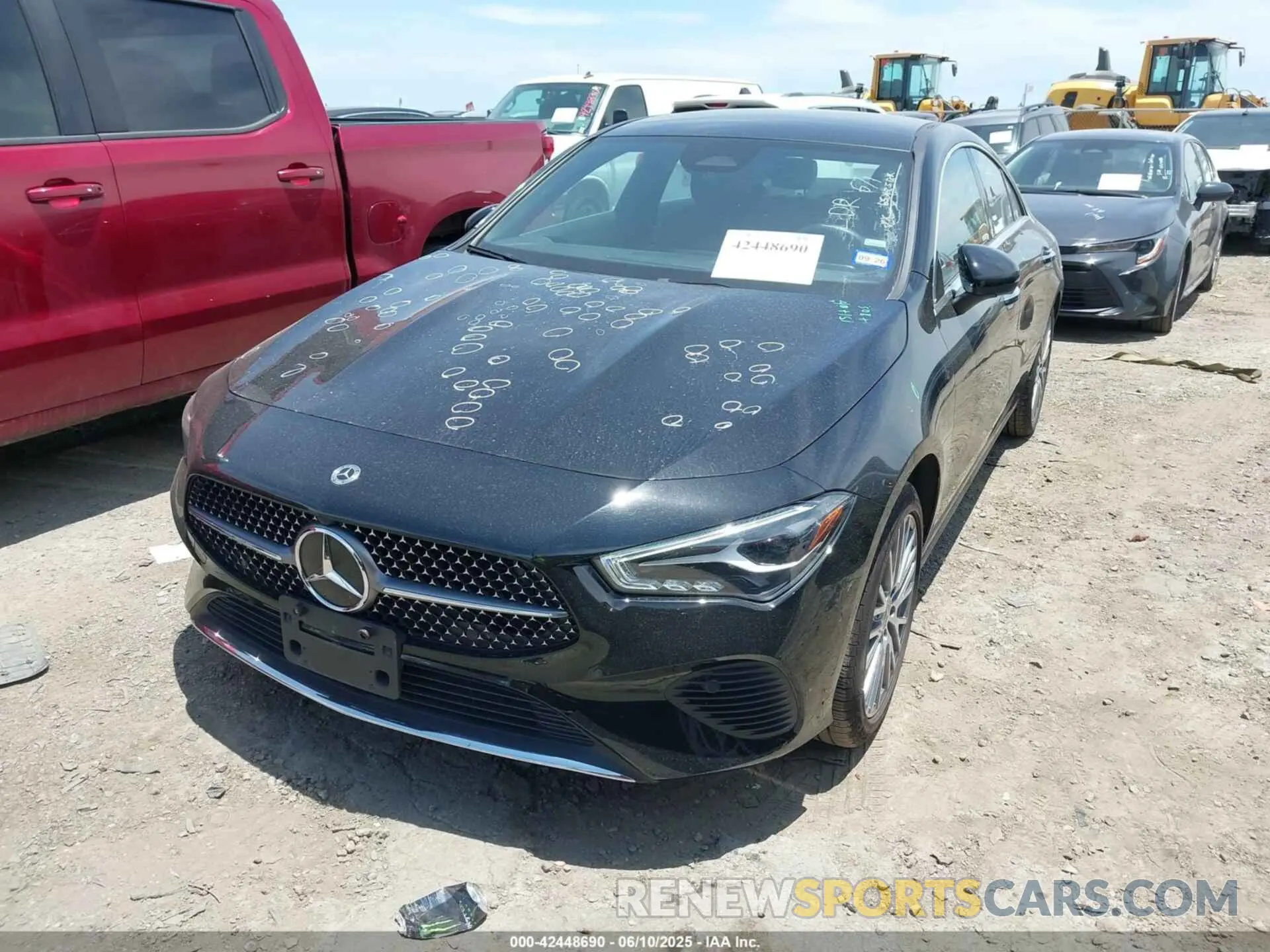 2 Photograph of a damaged car W1K5J4GB0SN527646 MERCEDES-BENZ CLA 250 COUPE 2025