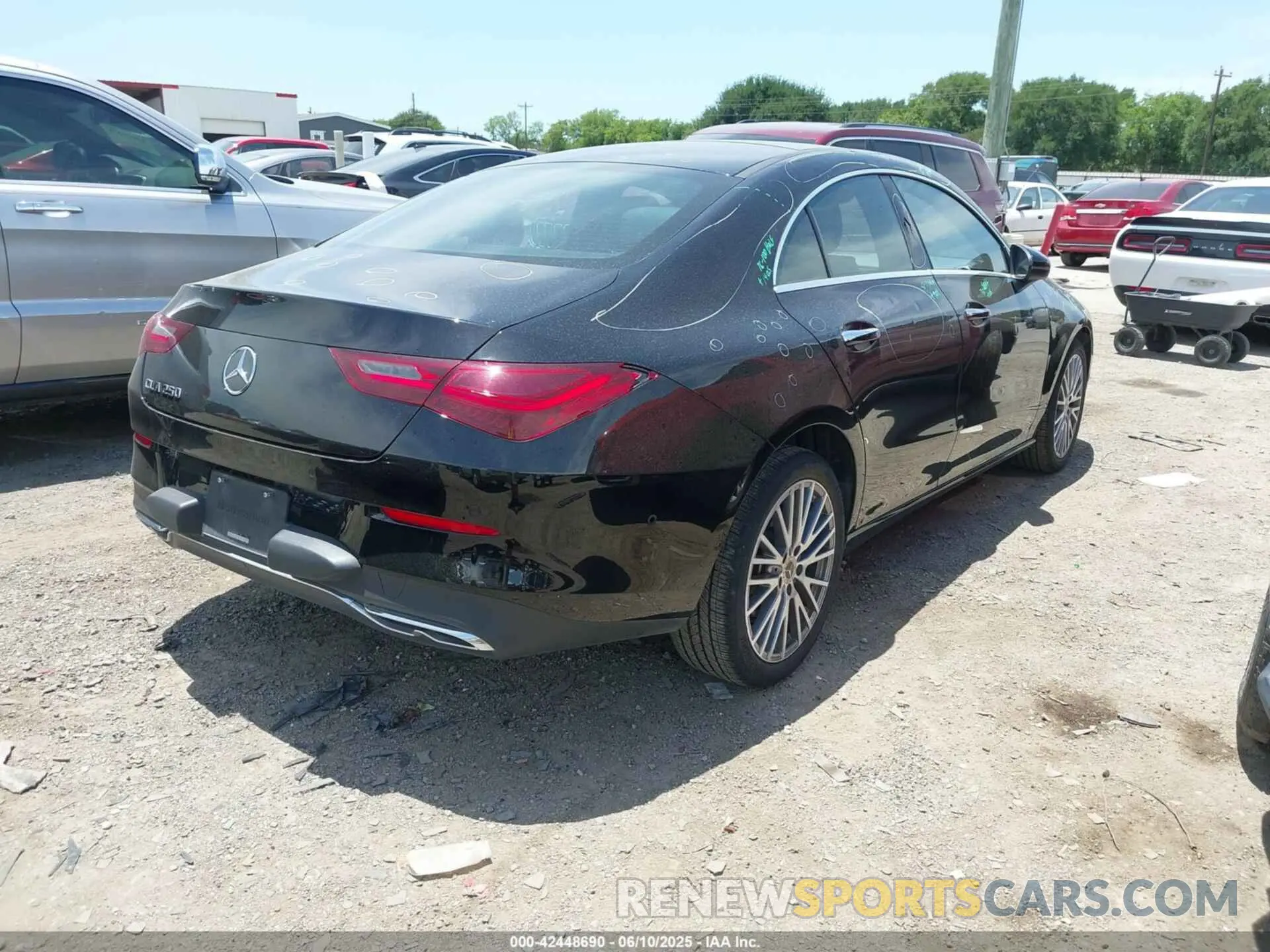 4 Photograph of a damaged car W1K5J4GB0SN527646 MERCEDES-BENZ CLA 250 COUPE 2025