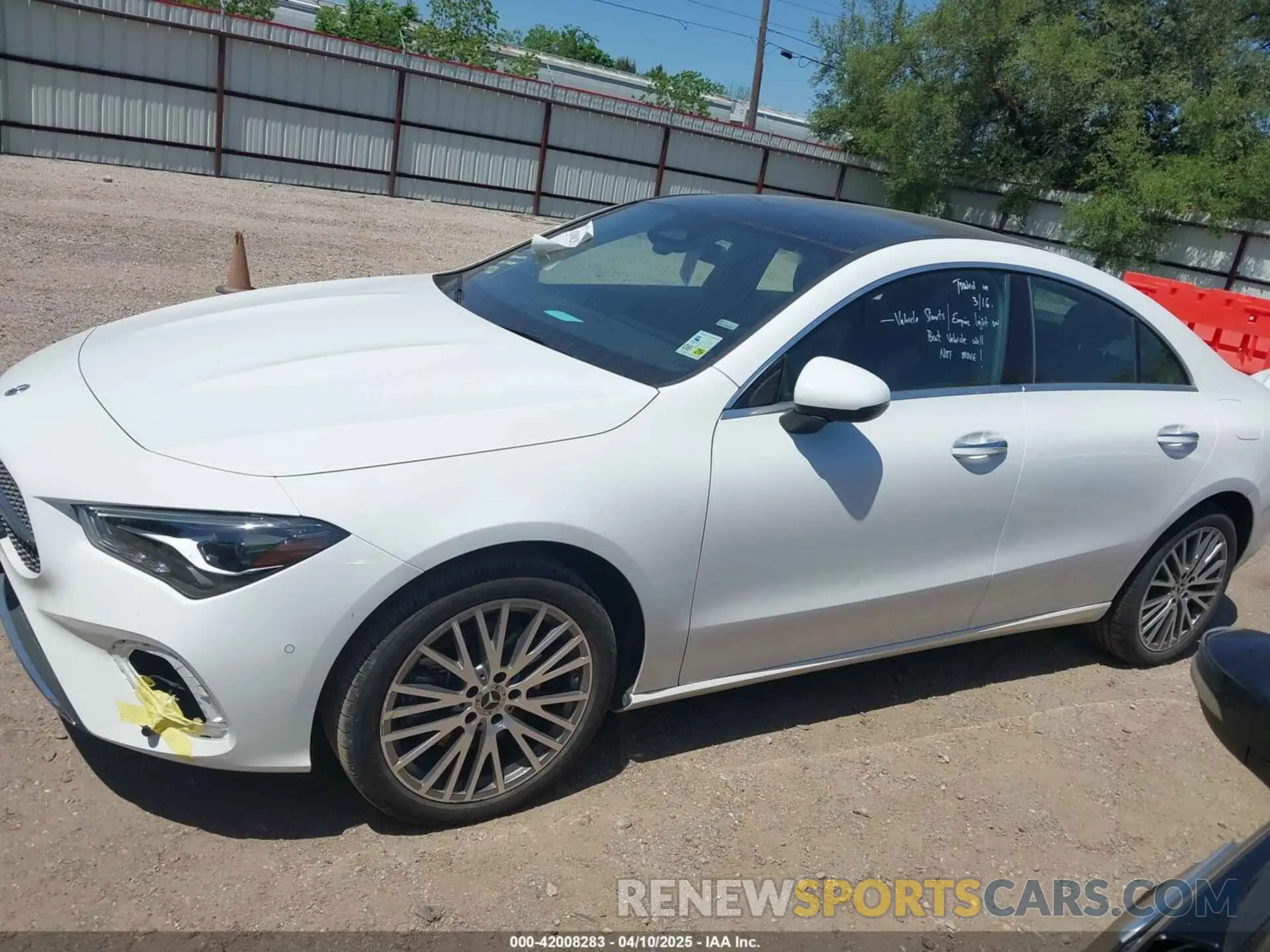 14 Photograph of a damaged car W1K5J4GB4SN515760 MERCEDES-BENZ CLA 250 COUPE 2025