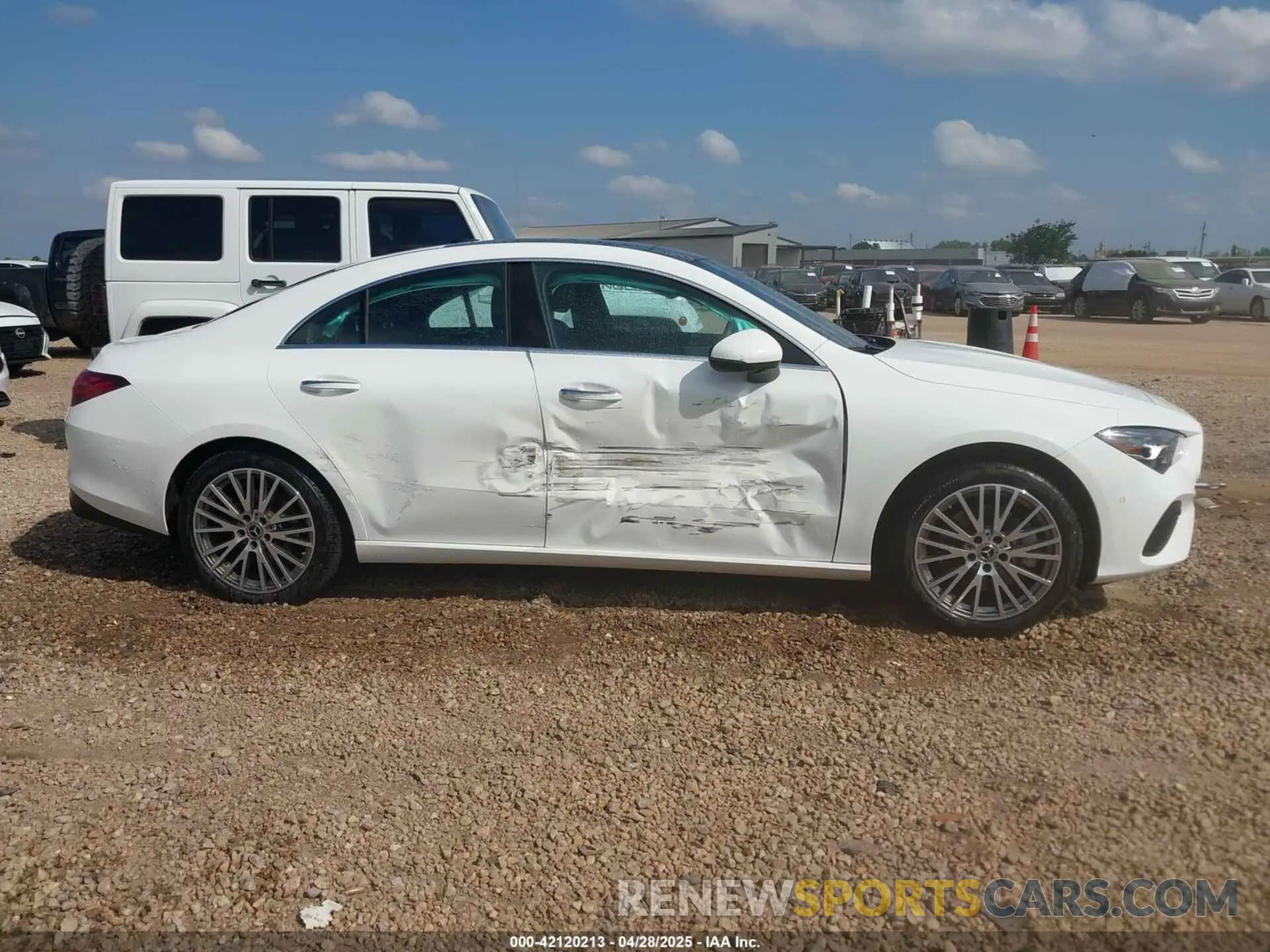 13 Photograph of a damaged car W1K5J4GB5SN513578 MERCEDES-BENZ CLA 250 COUPE 2025