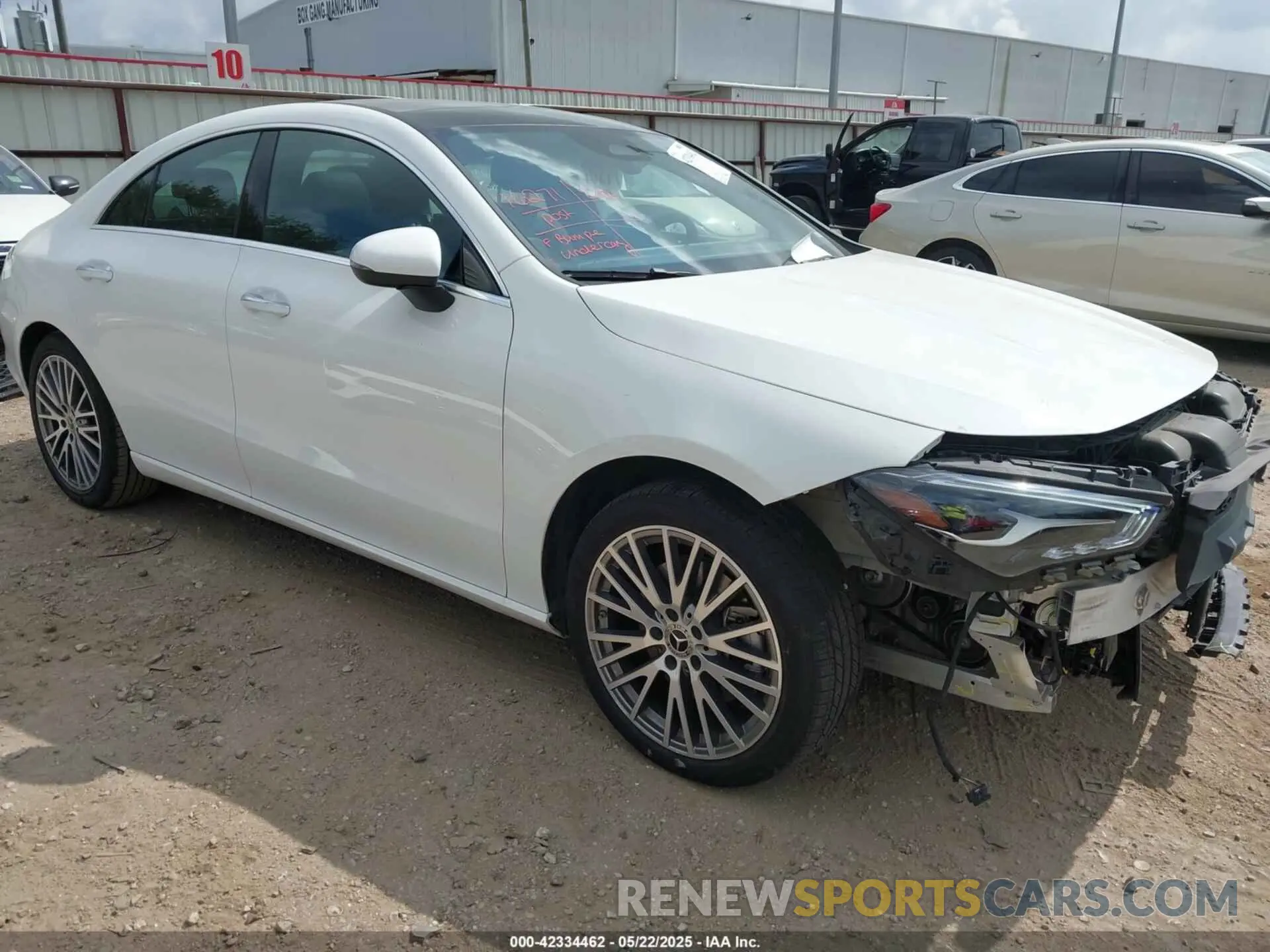1 Фотография поврежденного автомобиля W1K5J4HB0SN509095 MERCEDES-BENZ CLA 250 COUPE 2025