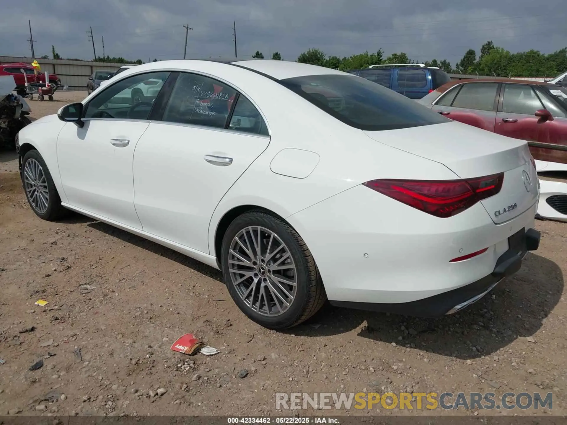 3 Фотография поврежденного автомобиля W1K5J4HB0SN509095 MERCEDES-BENZ CLA 250 COUPE 2025