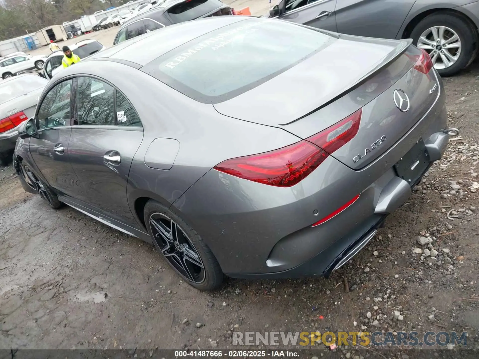 3 Фотография поврежденного автомобиля W1K5J4HB1SN490217 MERCEDES-BENZ CLA 250 COUPE 2025