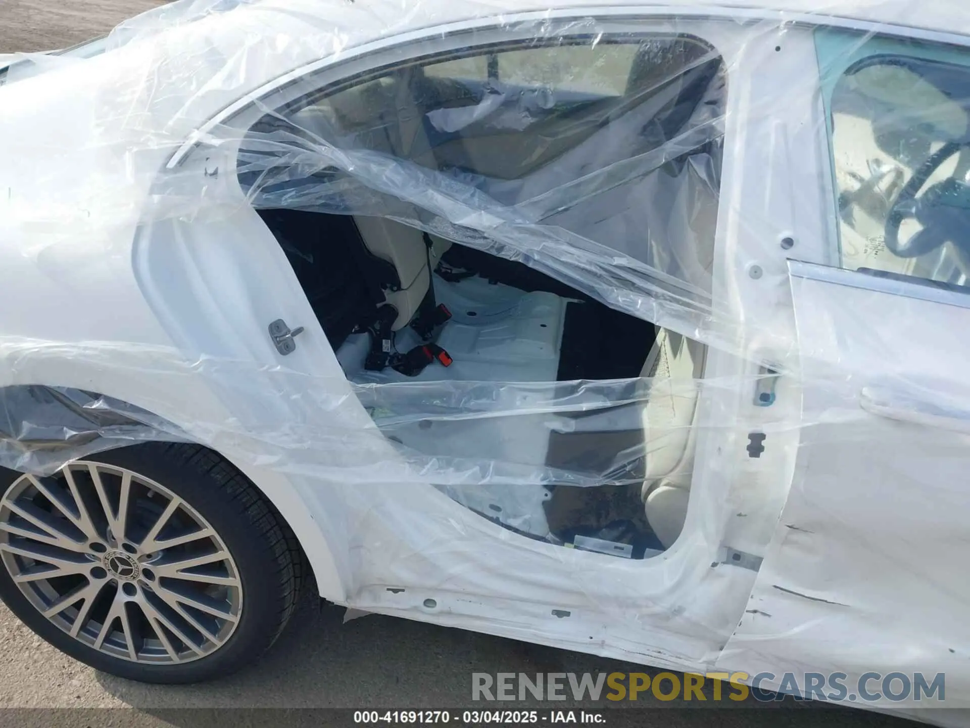 6 Photograph of a damaged car W1K5J4HB5SN499292 MERCEDES-BENZ CLA 250 COUPE 2025