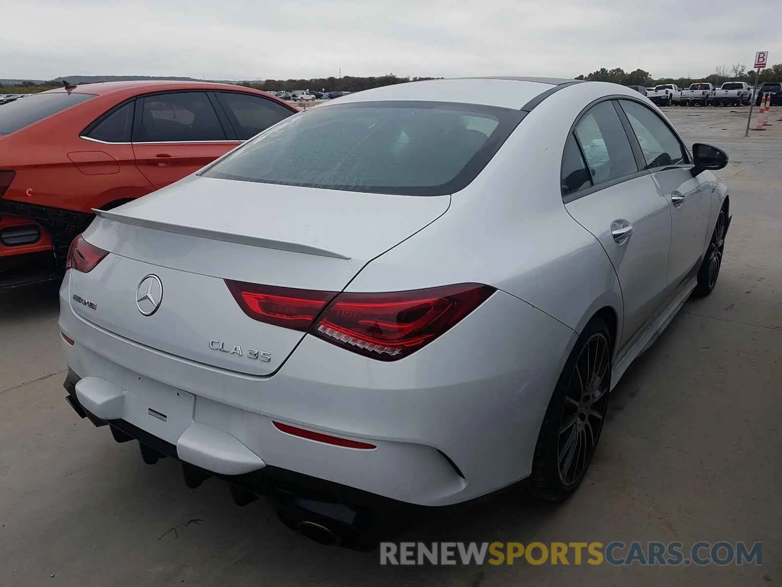 4 Photograph of a damaged car W1K5J5BB2LN119969 MERCEDES-BENZ CLA AMG 35 2020