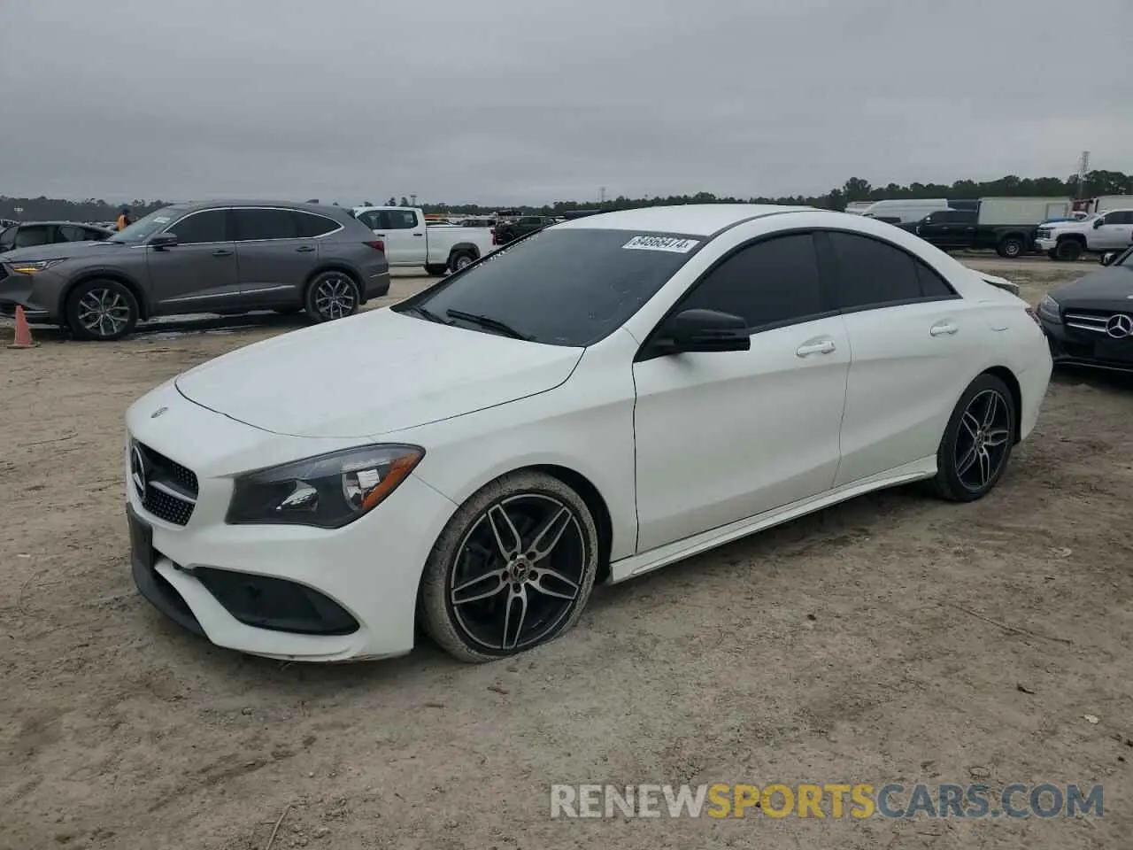 1 Photograph of a damaged car WDDSJ4EB0KN719915 MERCEDES-BENZ CLA-CLASS 2019