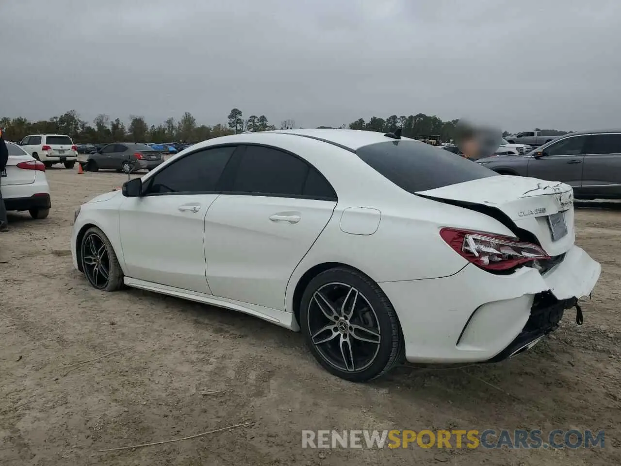 2 Photograph of a damaged car WDDSJ4EB0KN719915 MERCEDES-BENZ CLA-CLASS 2019