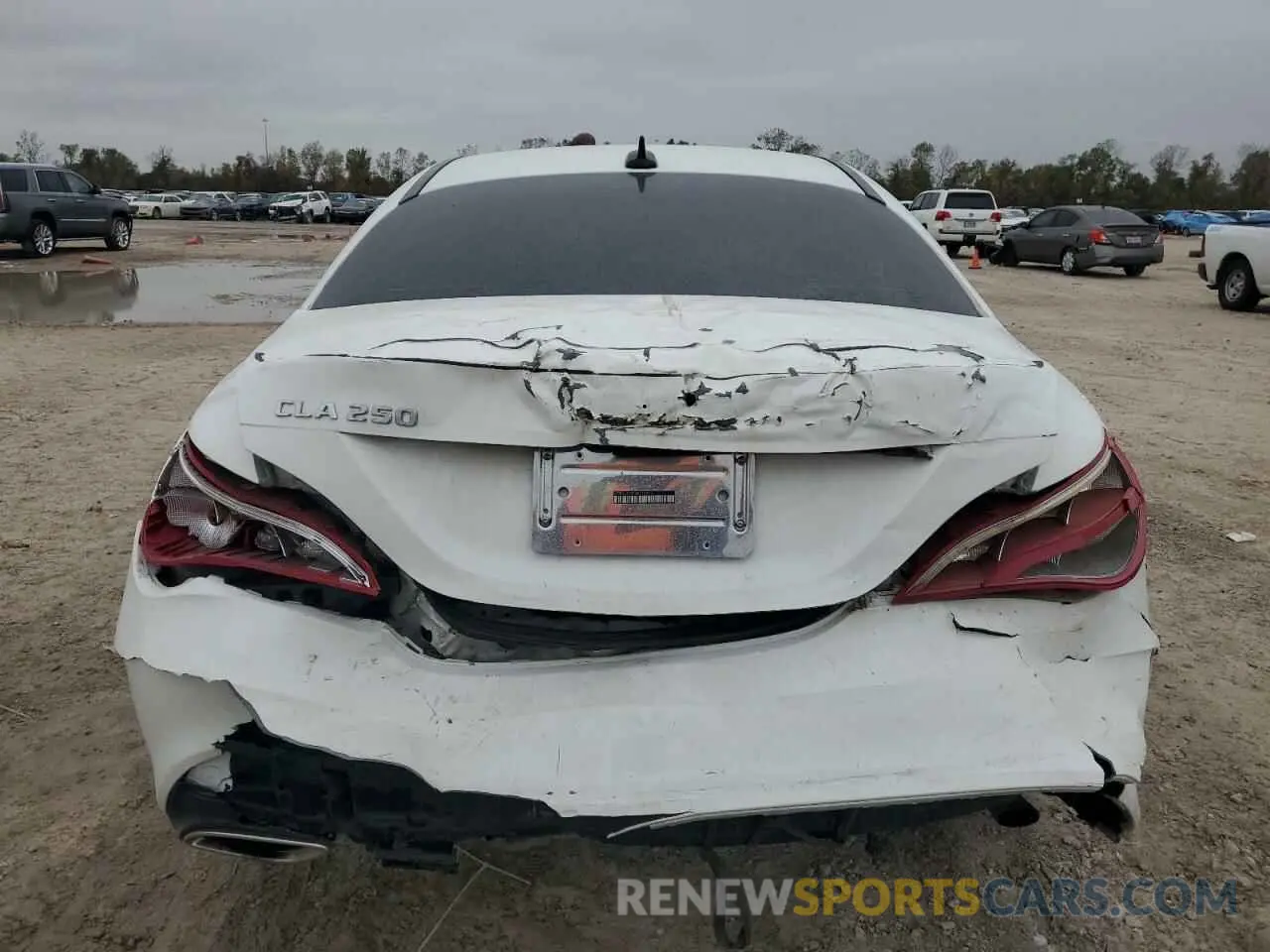 6 Photograph of a damaged car WDDSJ4EB0KN719915 MERCEDES-BENZ CLA-CLASS 2019