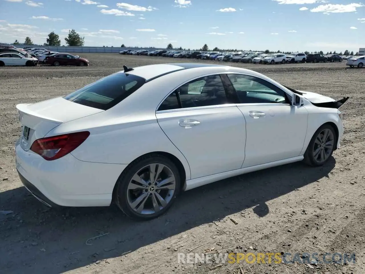 3 Photograph of a damaged car WDDSJ4EB0KN720871 MERCEDES-BENZ CLA-CLASS 2019