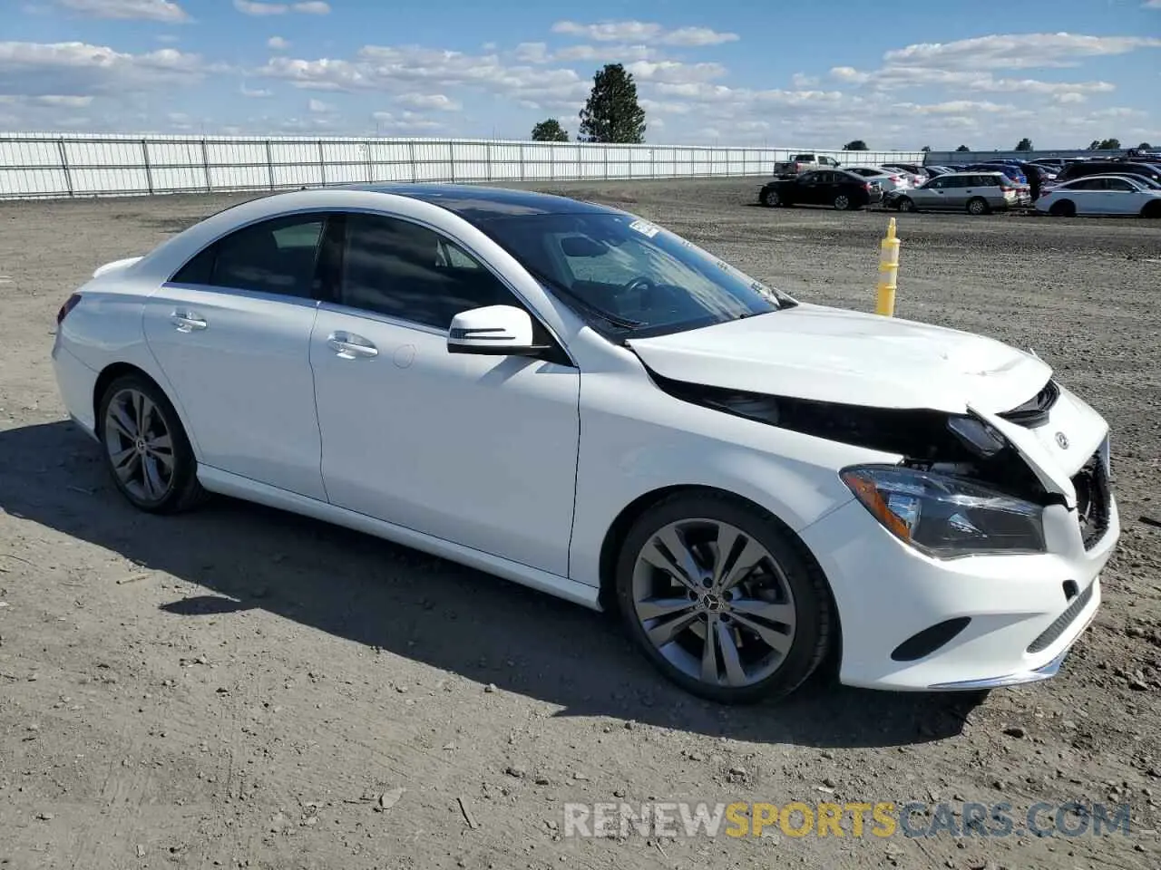 4 Photograph of a damaged car WDDSJ4EB0KN720871 MERCEDES-BENZ CLA-CLASS 2019