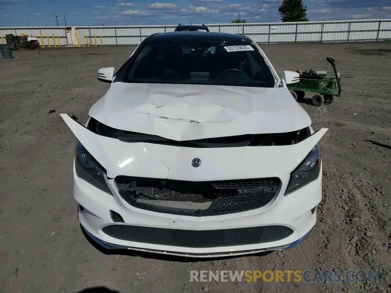 5 Photograph of a damaged car WDDSJ4EB0KN720871 MERCEDES-BENZ CLA-CLASS 2019