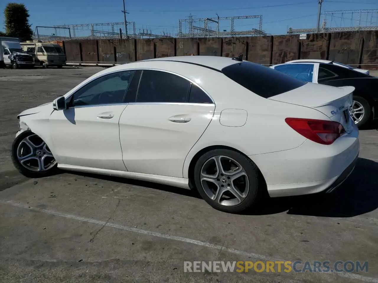 2 Photograph of a damaged car WDDSJ4EB1KN700712 MERCEDES-BENZ CLA-CLASS 2019