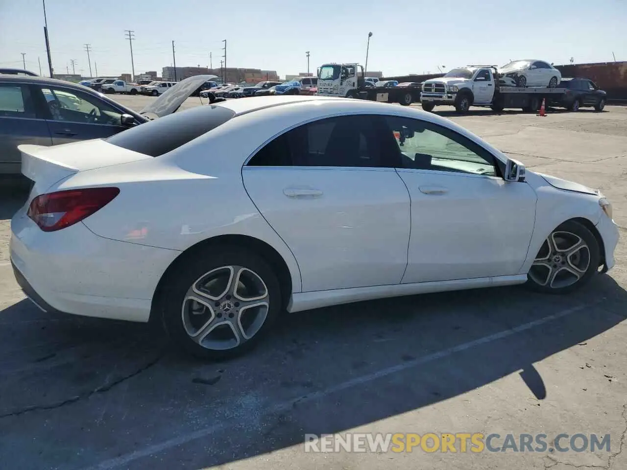 3 Photograph of a damaged car WDDSJ4EB1KN700712 MERCEDES-BENZ CLA-CLASS 2019