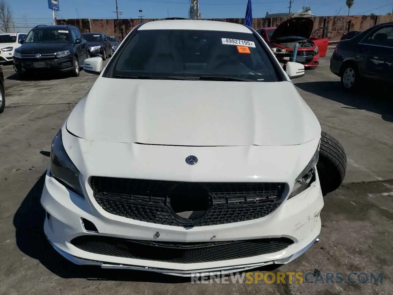 5 Photograph of a damaged car WDDSJ4EB1KN700712 MERCEDES-BENZ CLA-CLASS 2019