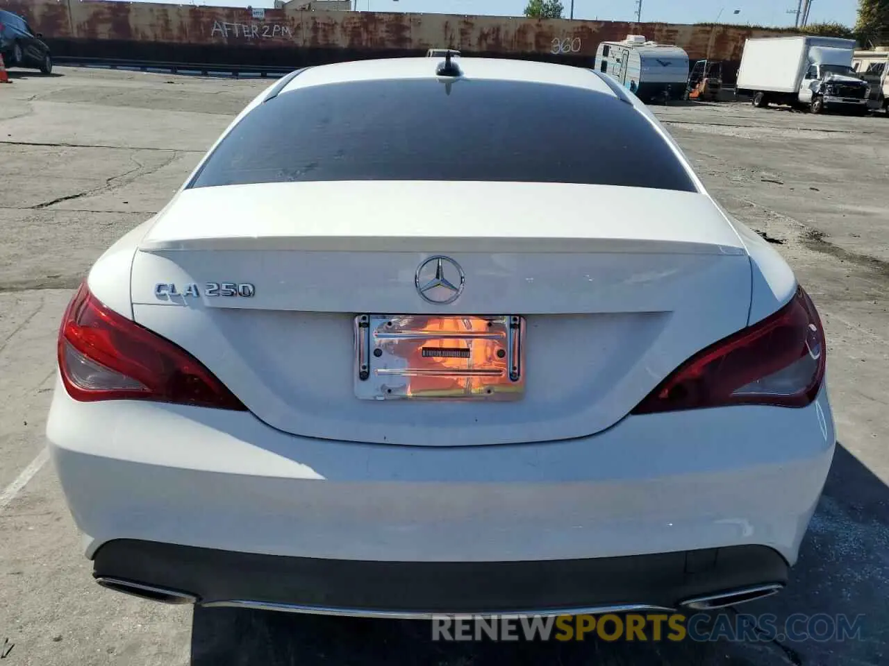6 Photograph of a damaged car WDDSJ4EB1KN700712 MERCEDES-BENZ CLA-CLASS 2019