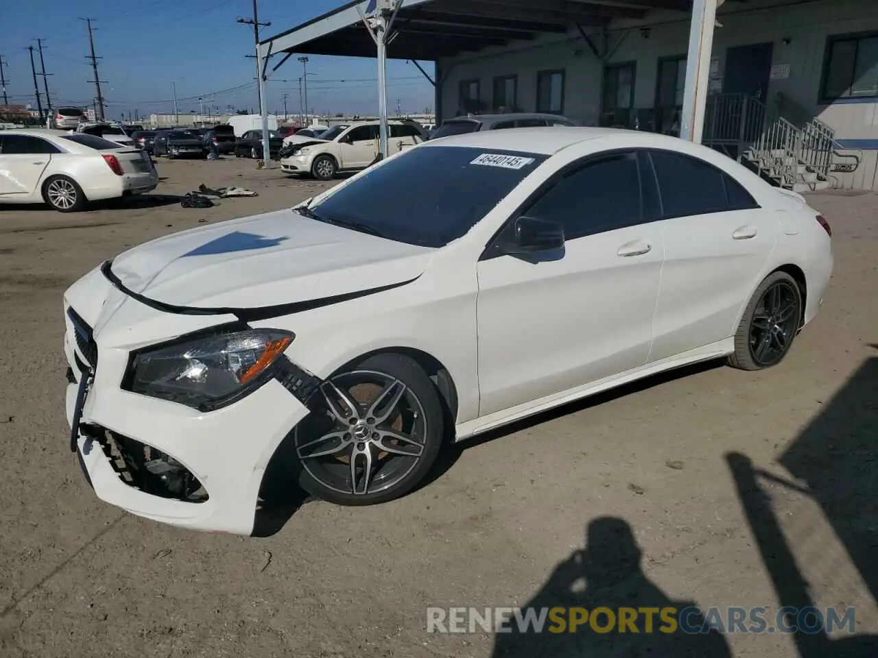 1 Photograph of a damaged car WDDSJ4EB1KN752504 MERCEDES-BENZ CLA-CLASS 2019