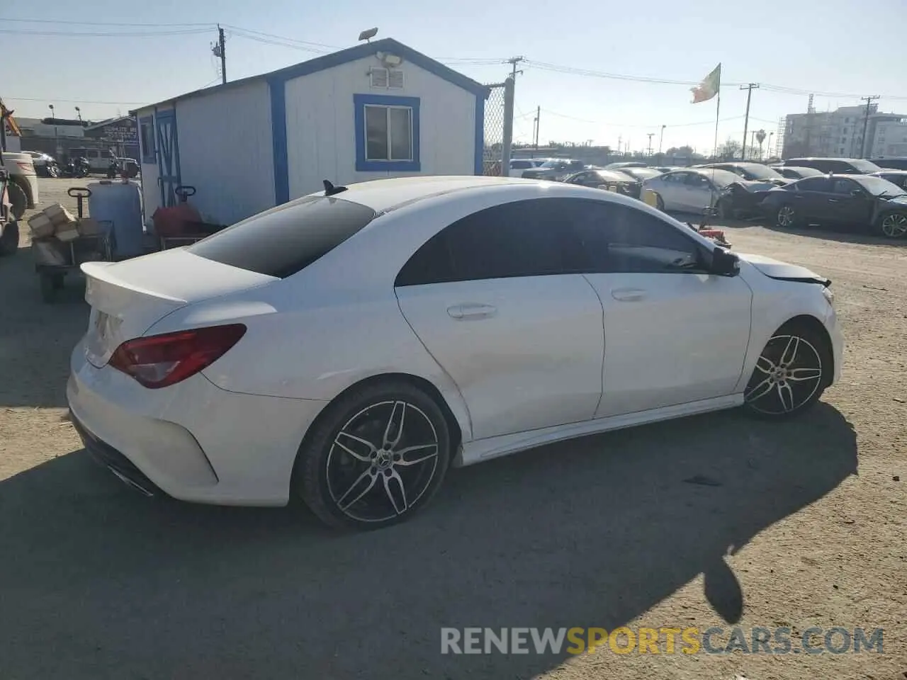3 Photograph of a damaged car WDDSJ4EB1KN752504 MERCEDES-BENZ CLA-CLASS 2019