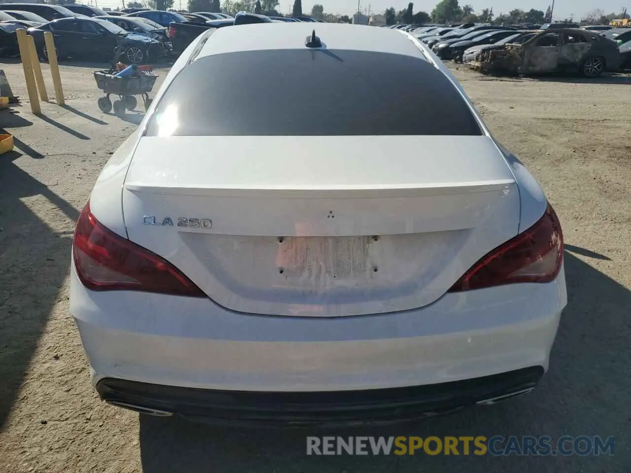 6 Photograph of a damaged car WDDSJ4EB1KN752504 MERCEDES-BENZ CLA-CLASS 2019
