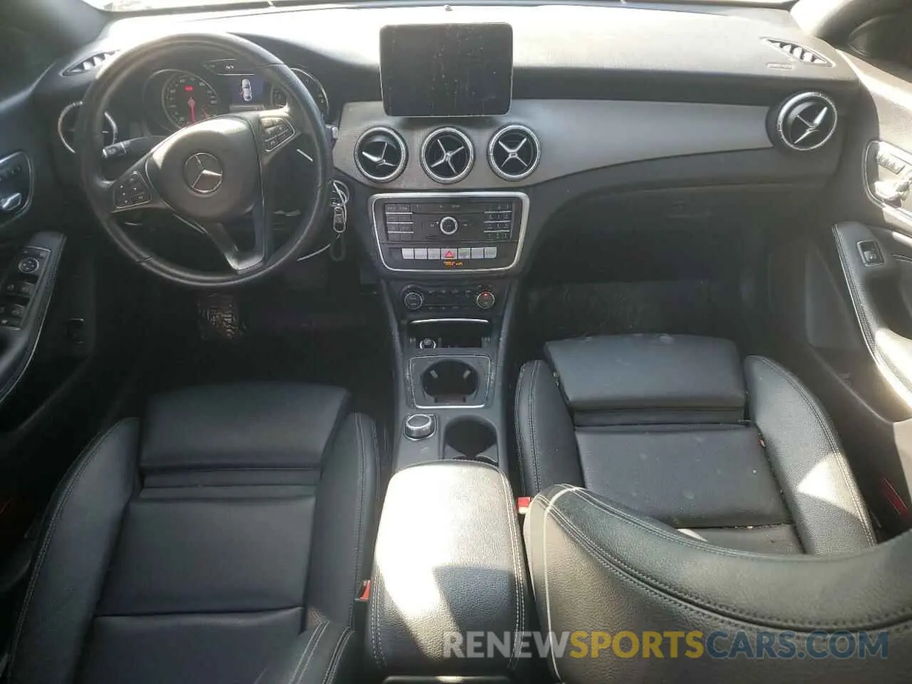 8 Photograph of a damaged car WDDSJ4EB1KN752504 MERCEDES-BENZ CLA-CLASS 2019