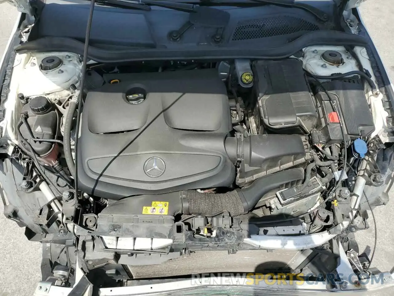 11 Фотография поврежденного автомобиля WDDSJ4EB2KN698906 MERCEDES-BENZ CLA-CLASS 2019