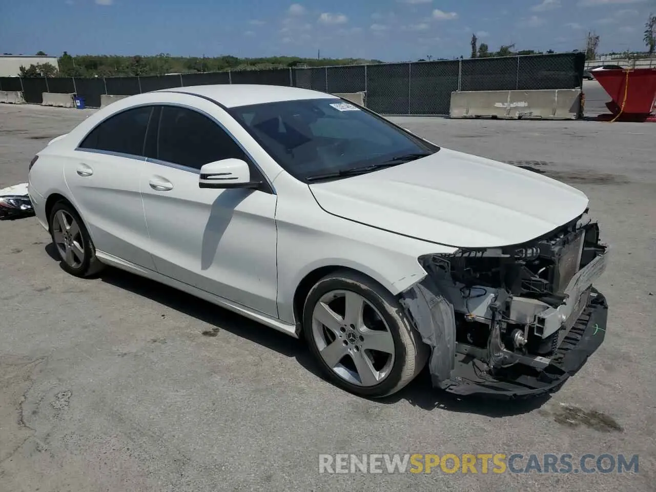 4 Фотография поврежденного автомобиля WDDSJ4EB2KN698906 MERCEDES-BENZ CLA-CLASS 2019