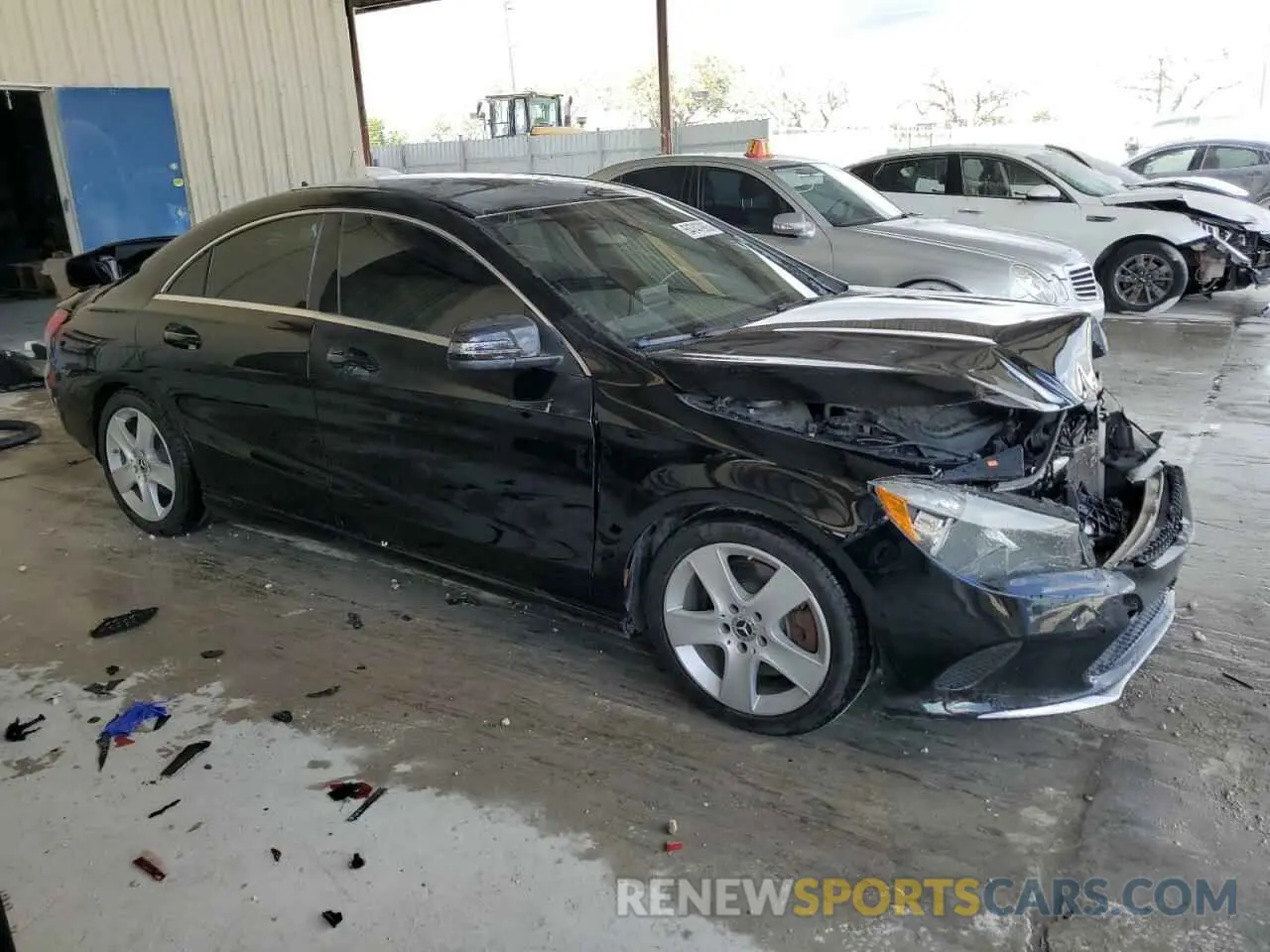 4 Photograph of a damaged car WDDSJ4EB2KN698940 MERCEDES-BENZ CLA-CLASS 2019