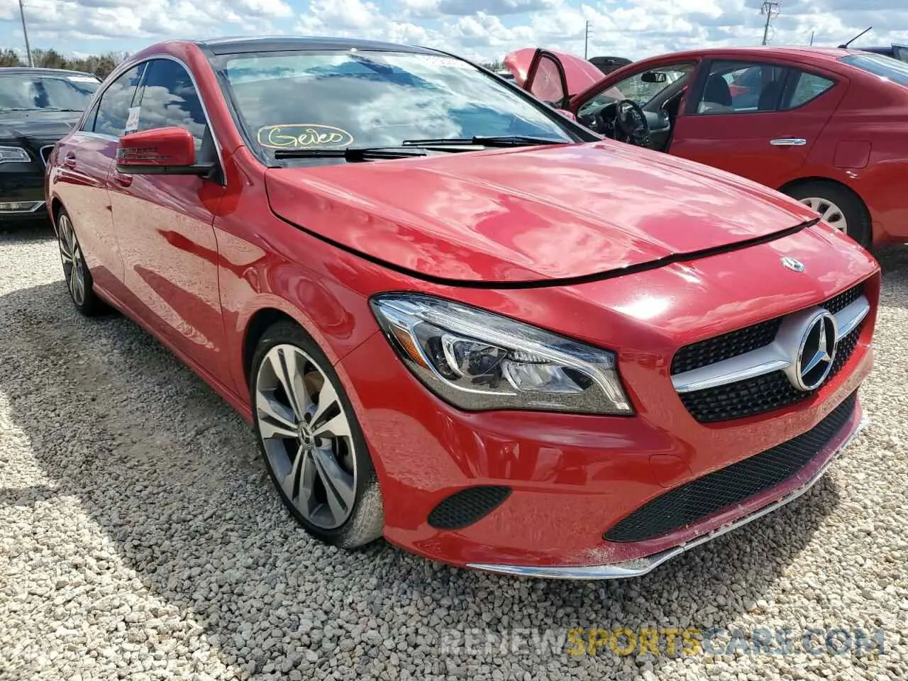 1 Photograph of a damaged car WDDSJ4EB4KN711610 MERCEDES-BENZ CLA-CLASS 2019
