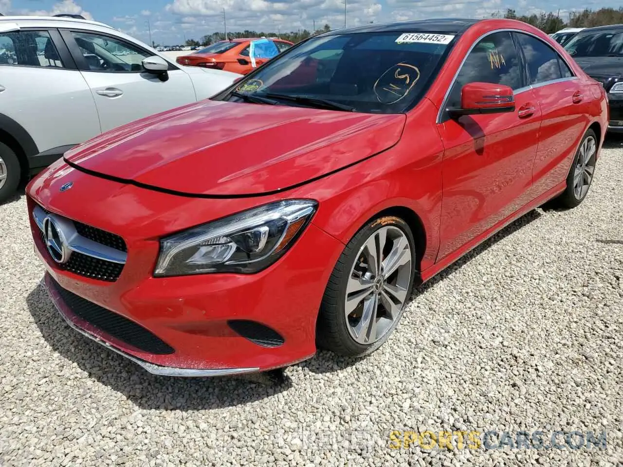 2 Photograph of a damaged car WDDSJ4EB4KN711610 MERCEDES-BENZ CLA-CLASS 2019